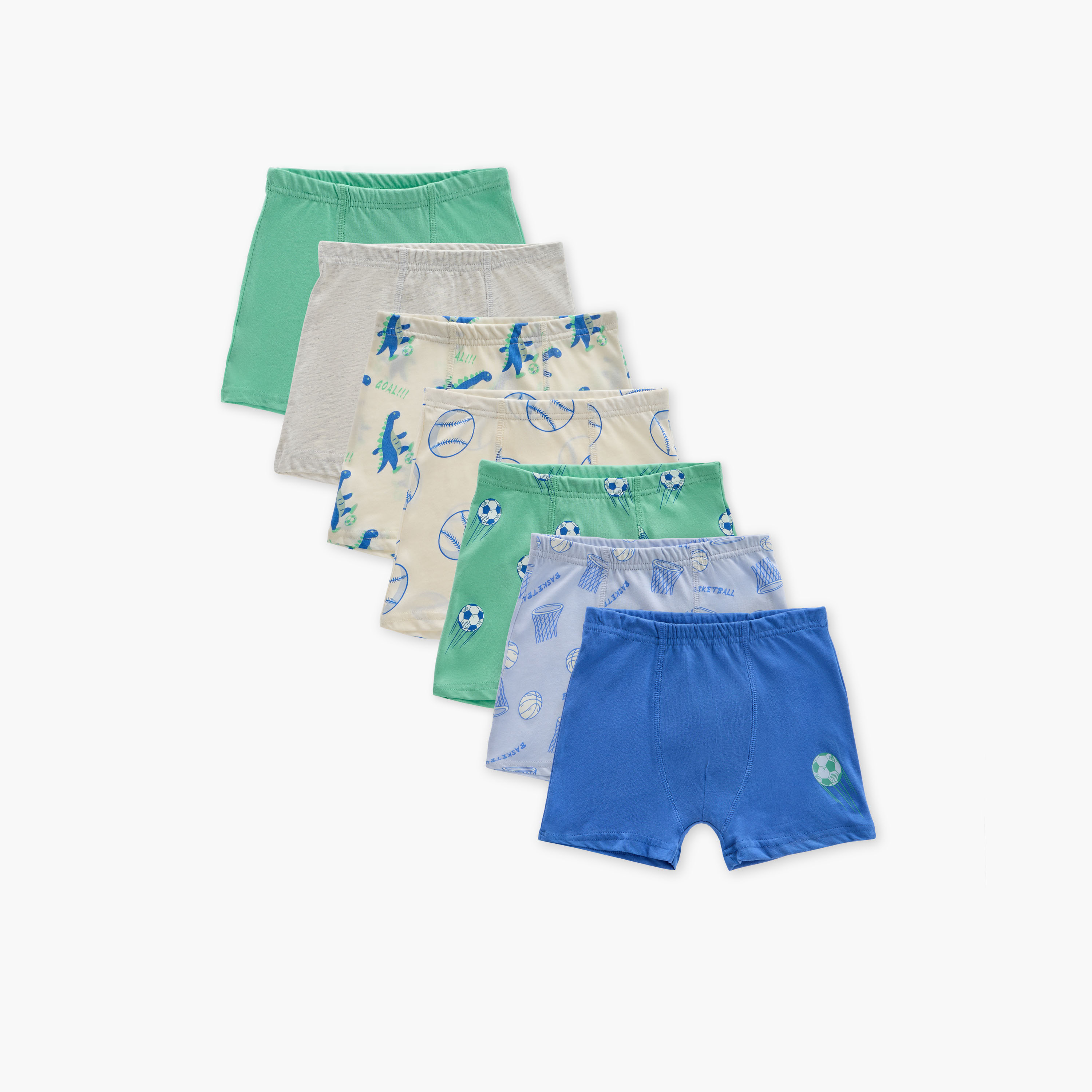 Juniors Printed Boxer Briefs - Set of 7-boys-clothing-innerwear-boxersandbriefs-image-1