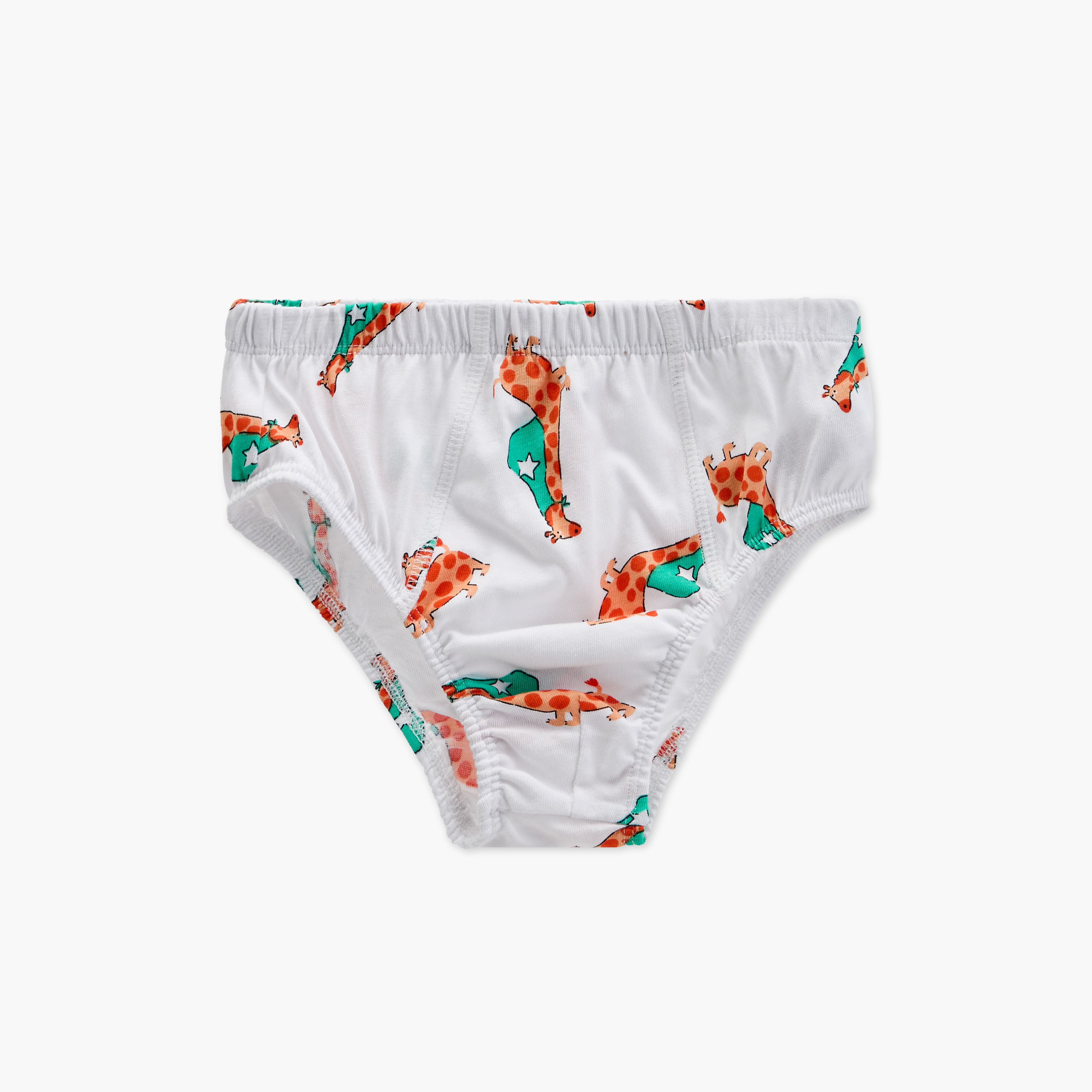 Juniors Animal Print Briefs with Elasticated Waistband - Set of 7-boys-clothing-innerwear-boxersandbriefs-image-3