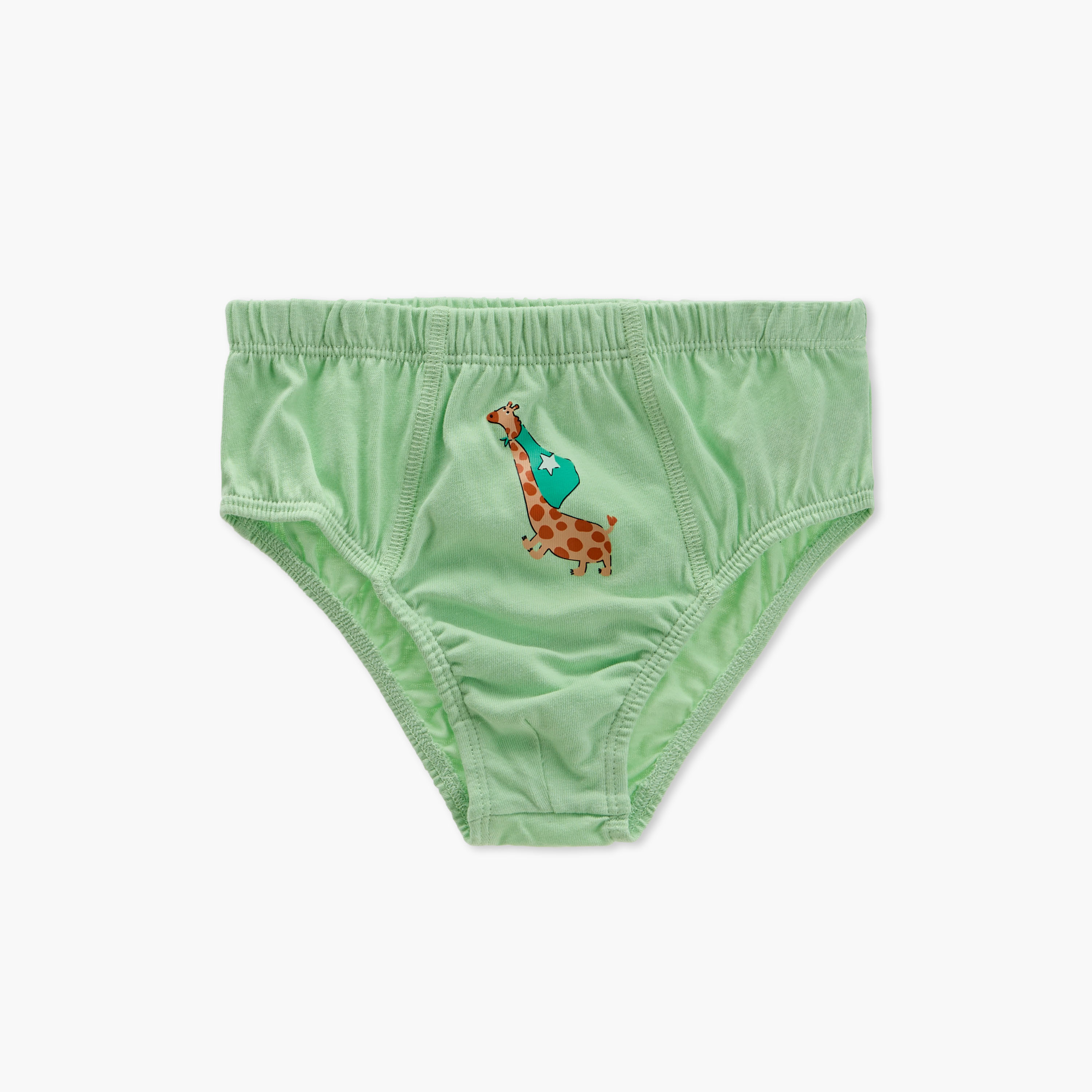 Juniors Animal Print Briefs with Elasticated Waistband - Set of 7-boys-clothing-innerwear-boxersandbriefs-image-6