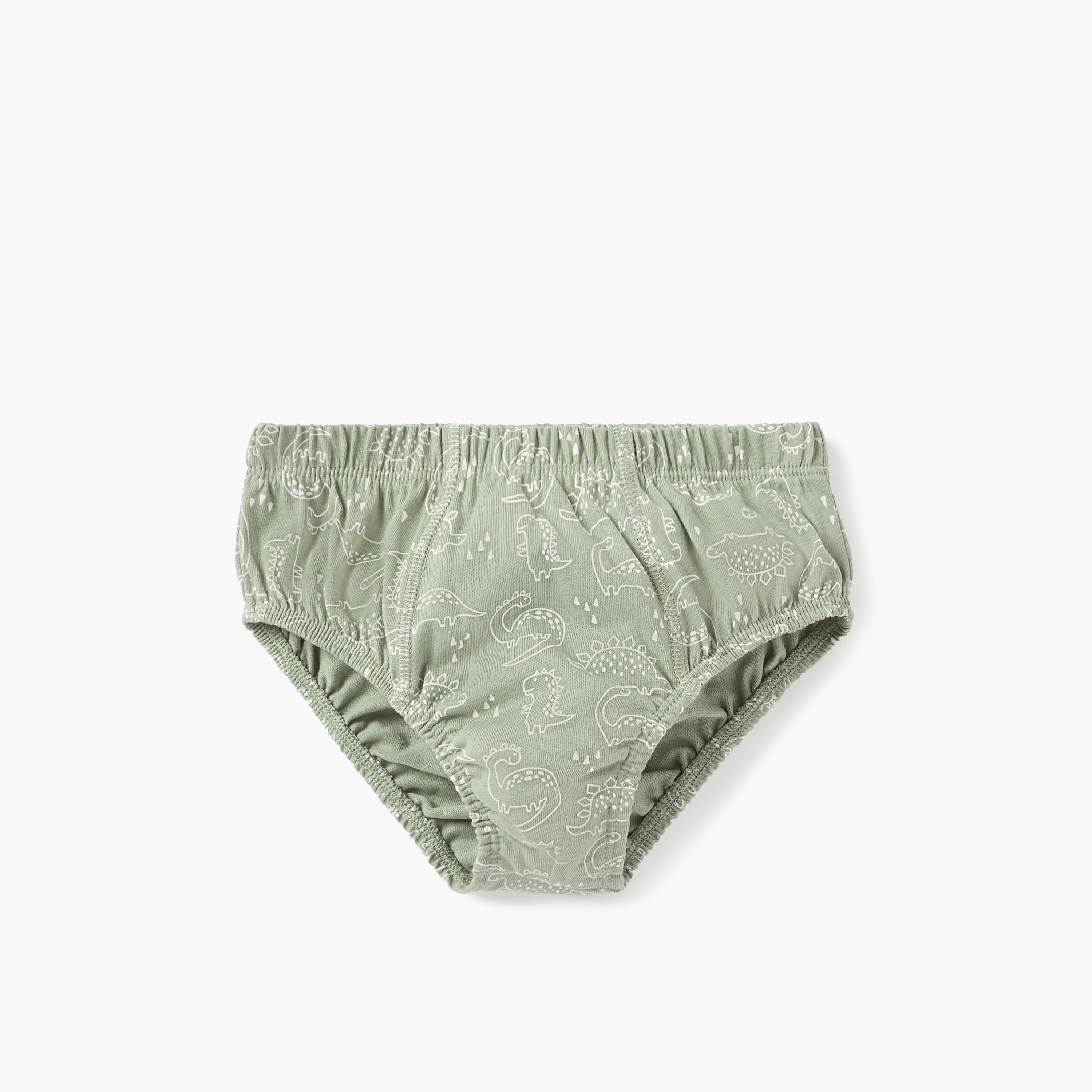 Juniors Printed Briefs with Elasticated Waistband - Set of 7-baby-boys-clothing-innerwear-image-2