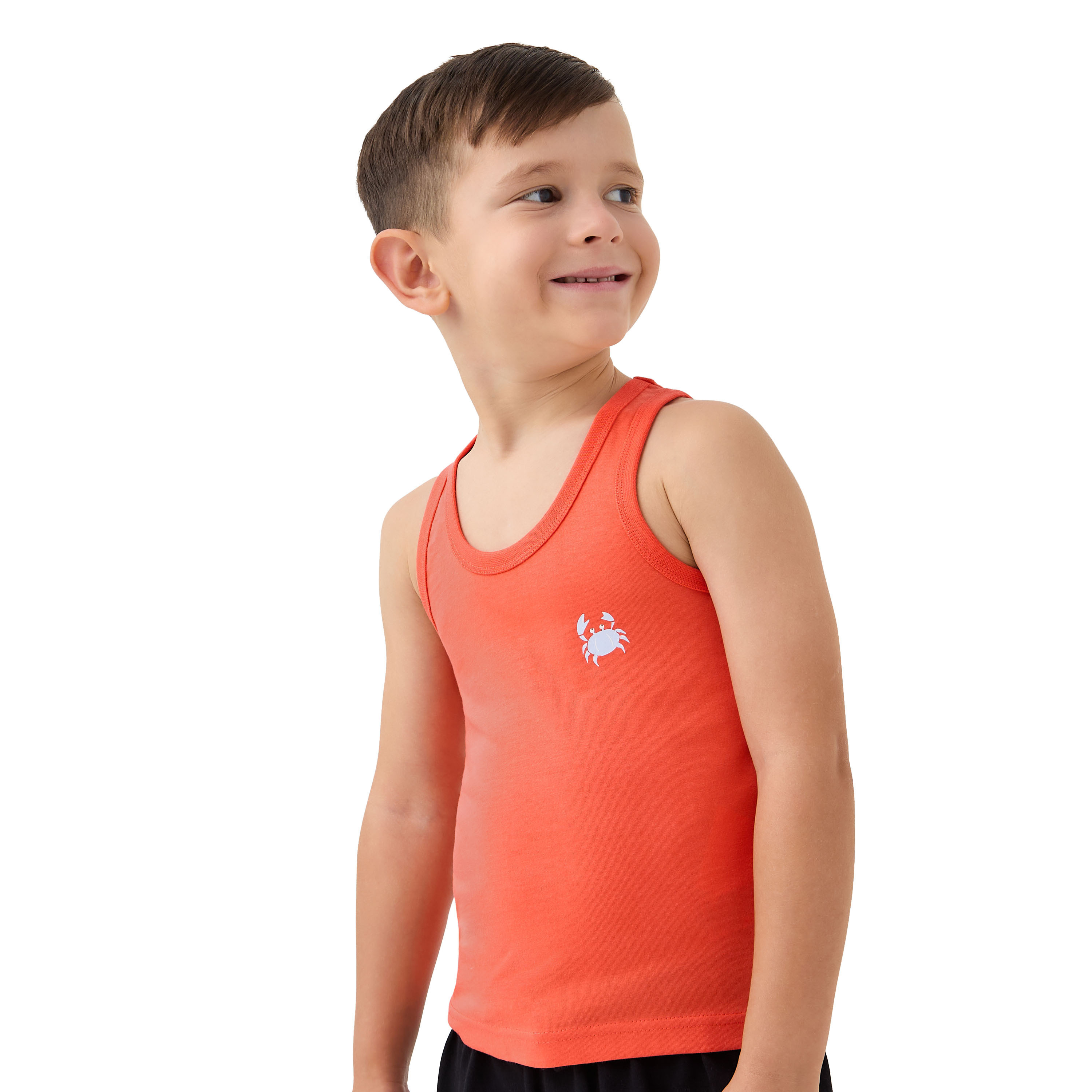Juniors Printed Vest - Set of 3-boys-clothing-innerwear-vests-image-3