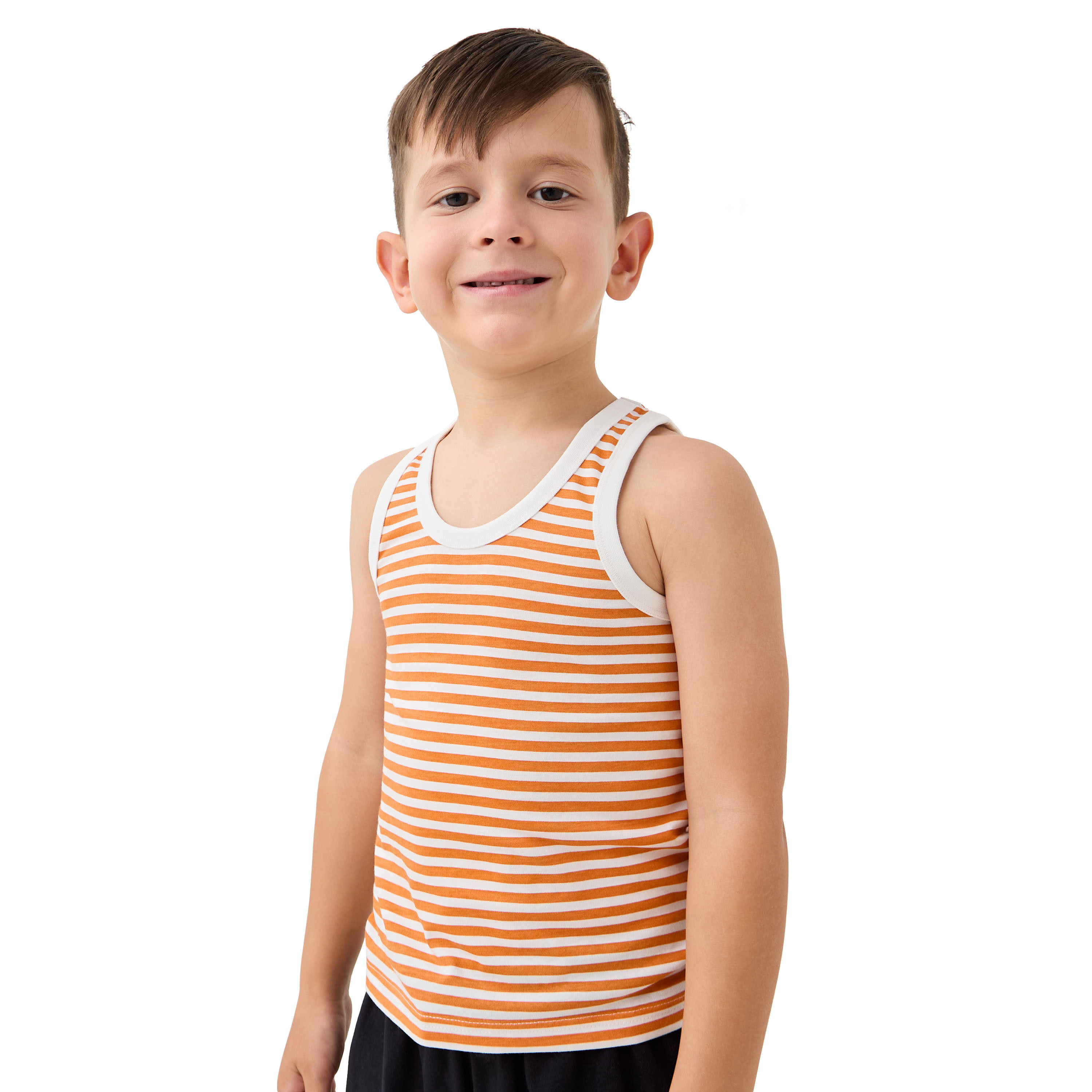 Juniors Printed Vest - Set of 3-boys-clothing-innerwear-vests-image-4