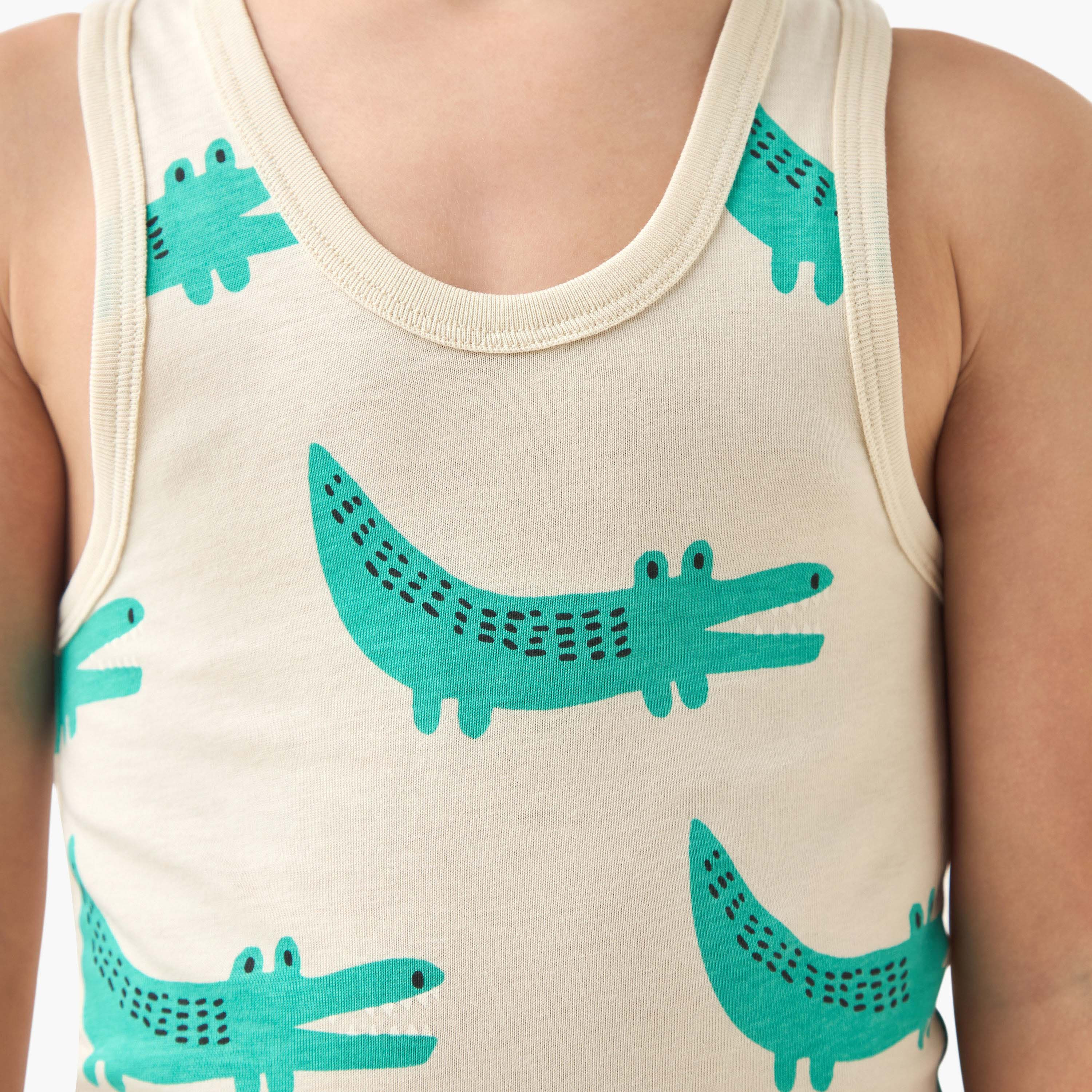 Juniors Printed Vest with Round Neck - Set of 7-boys-clothing-innerwear-vests-image-5