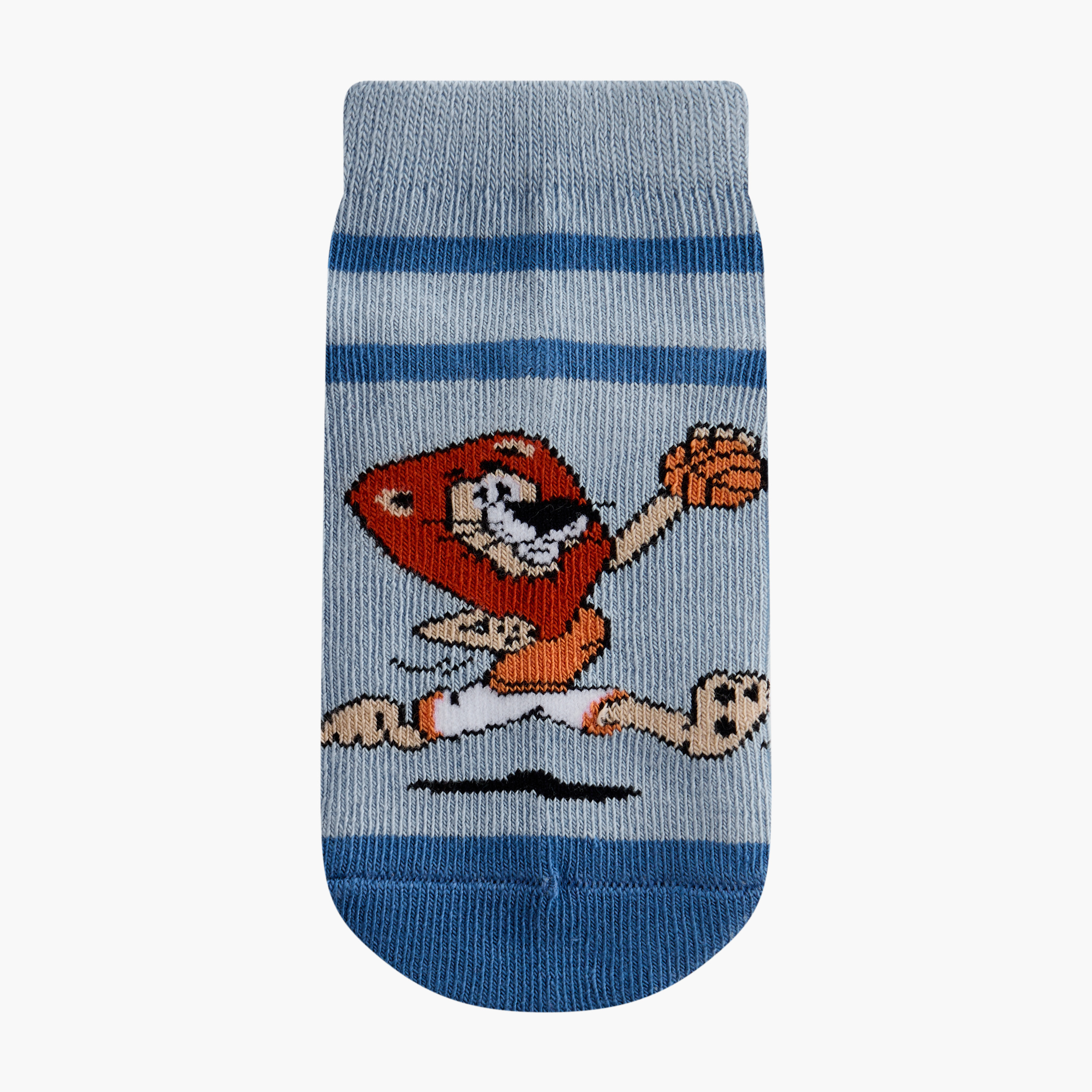 Juniors Graphic Print Ankle Length Socks - Set of 3-baby-boys-accessories-socks-image-2