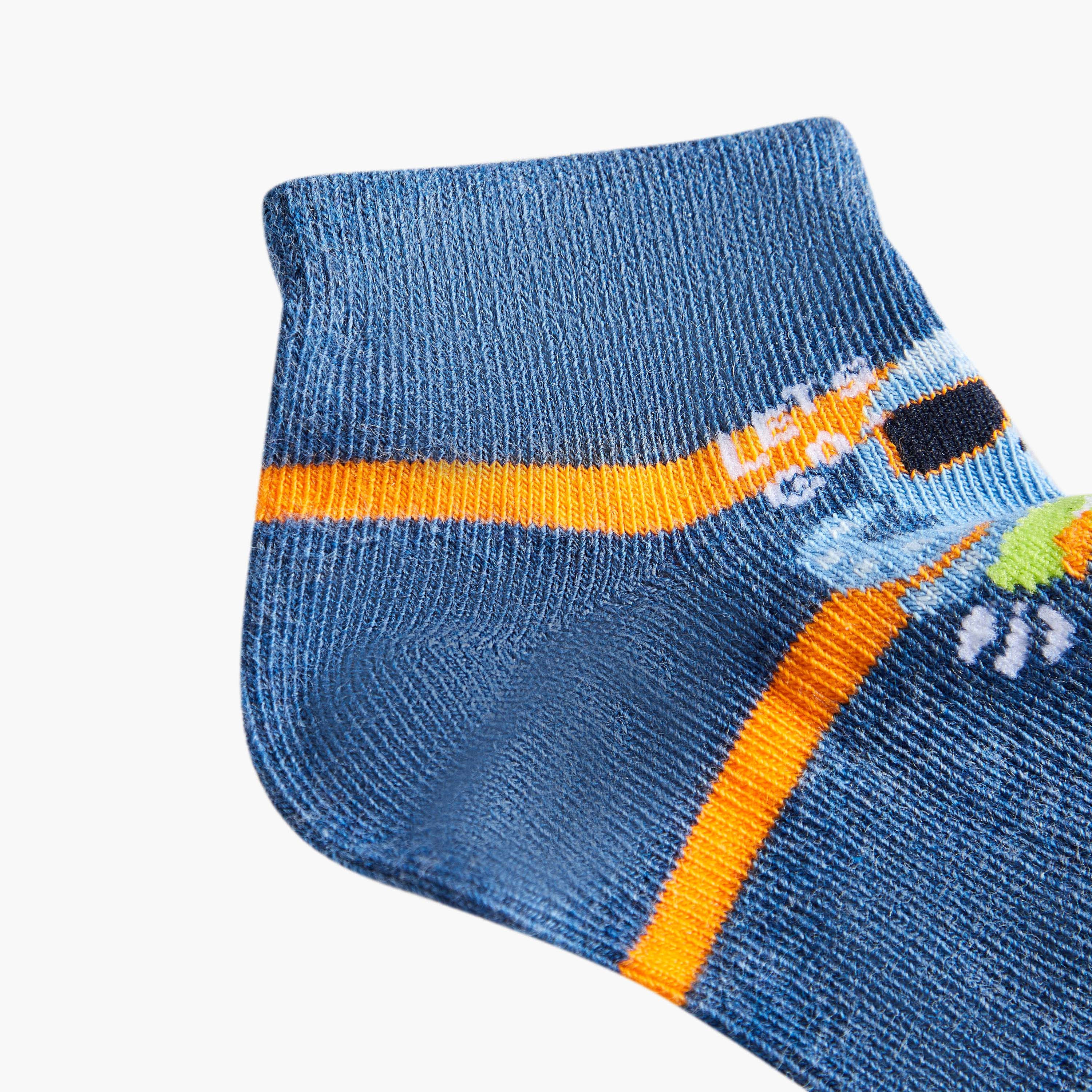 طقم جوارب طويلة 3 أزواج بطبعات من جونيورز-boys-accessories-socks-image-5