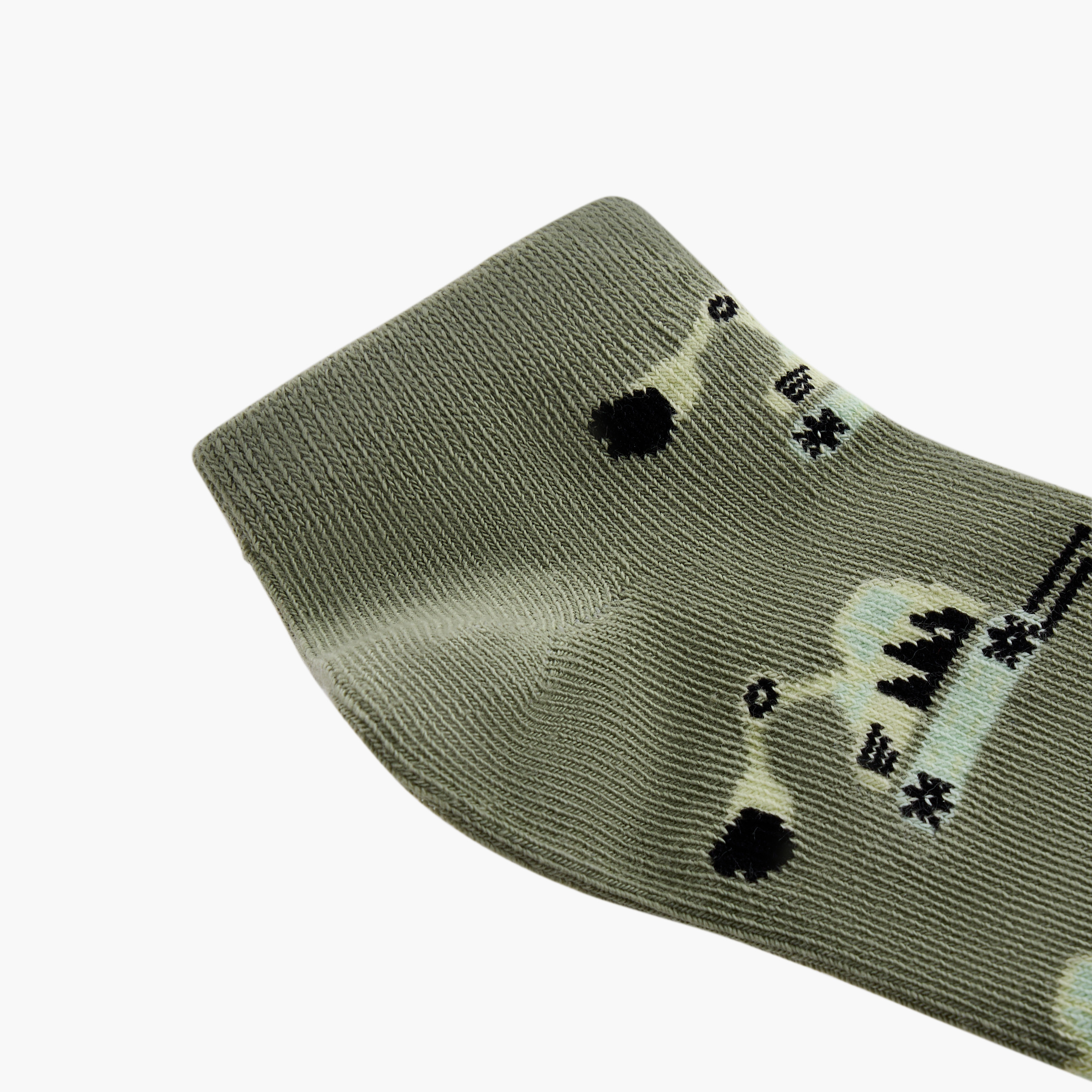 Juniors Vehicle Print Ankle Length Socks - Set of 3-baby-boys-accessories-socks-image-3