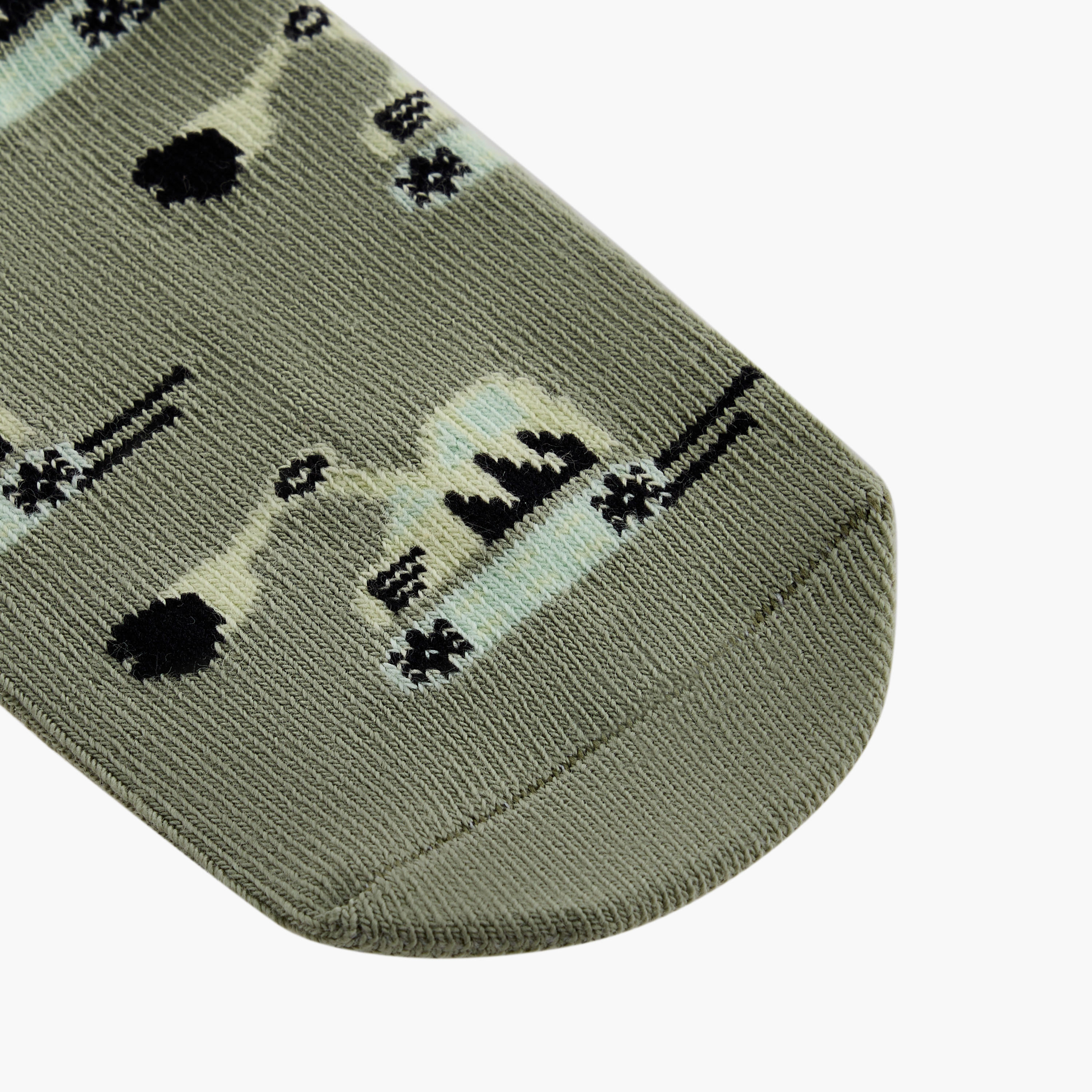 Juniors Vehicle Print Ankle Length Socks - Set of 3-baby-boys-accessories-socks-image-5