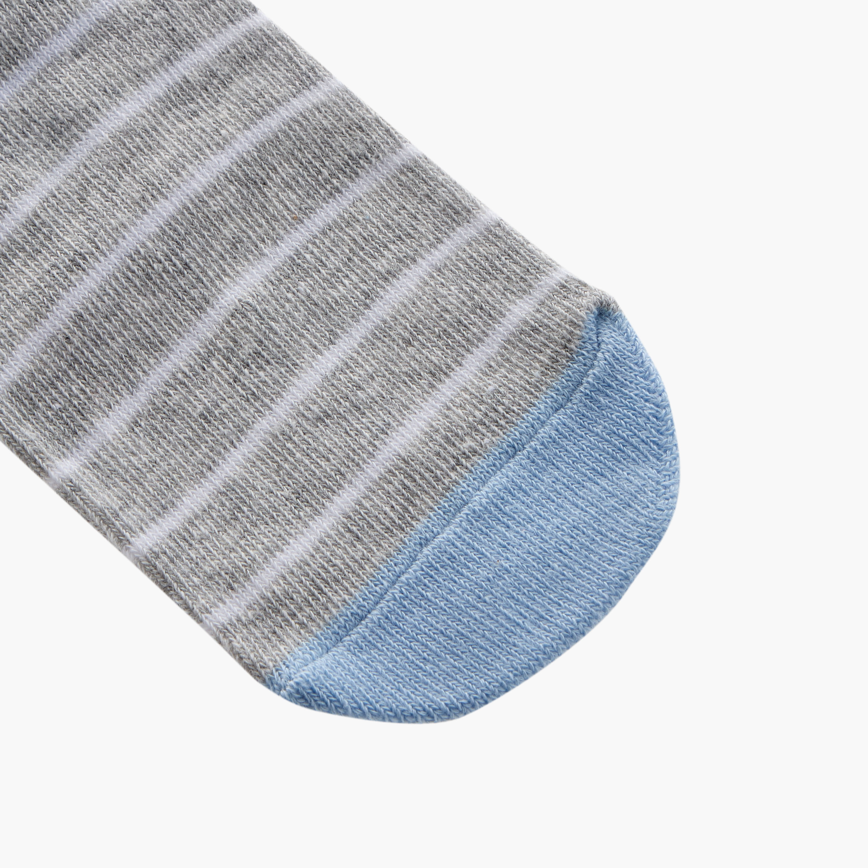 Juniors Rhino Print Ankle Length Socks - Set of 3-baby-boys-accessories-socks-image-3