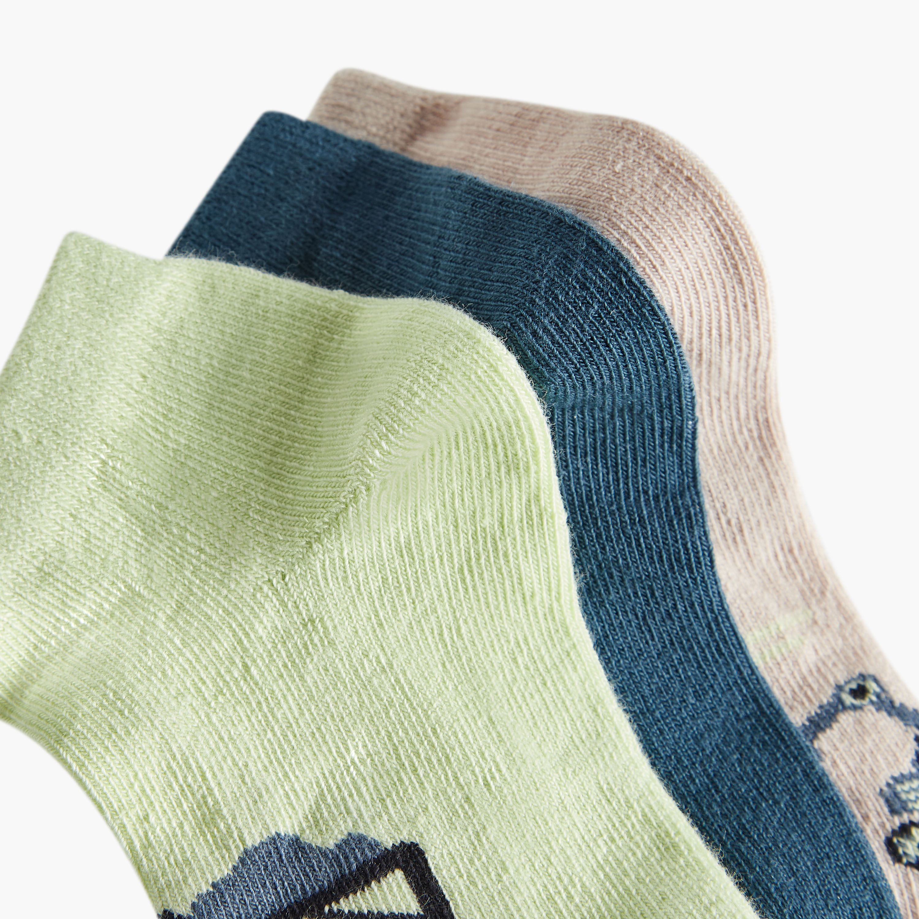طقم جوارب طويلة 3 أزواج بطبعات من جونيورز-boys-accessories-socks-image-4