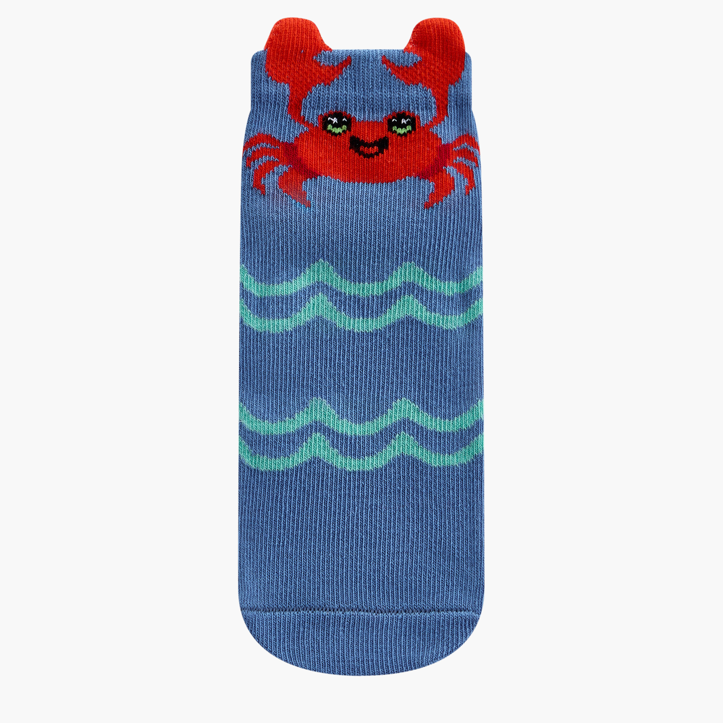 Juniors Printed Ankle Length Socks - Set of 3-baby-boys-accessories-socks-image-2