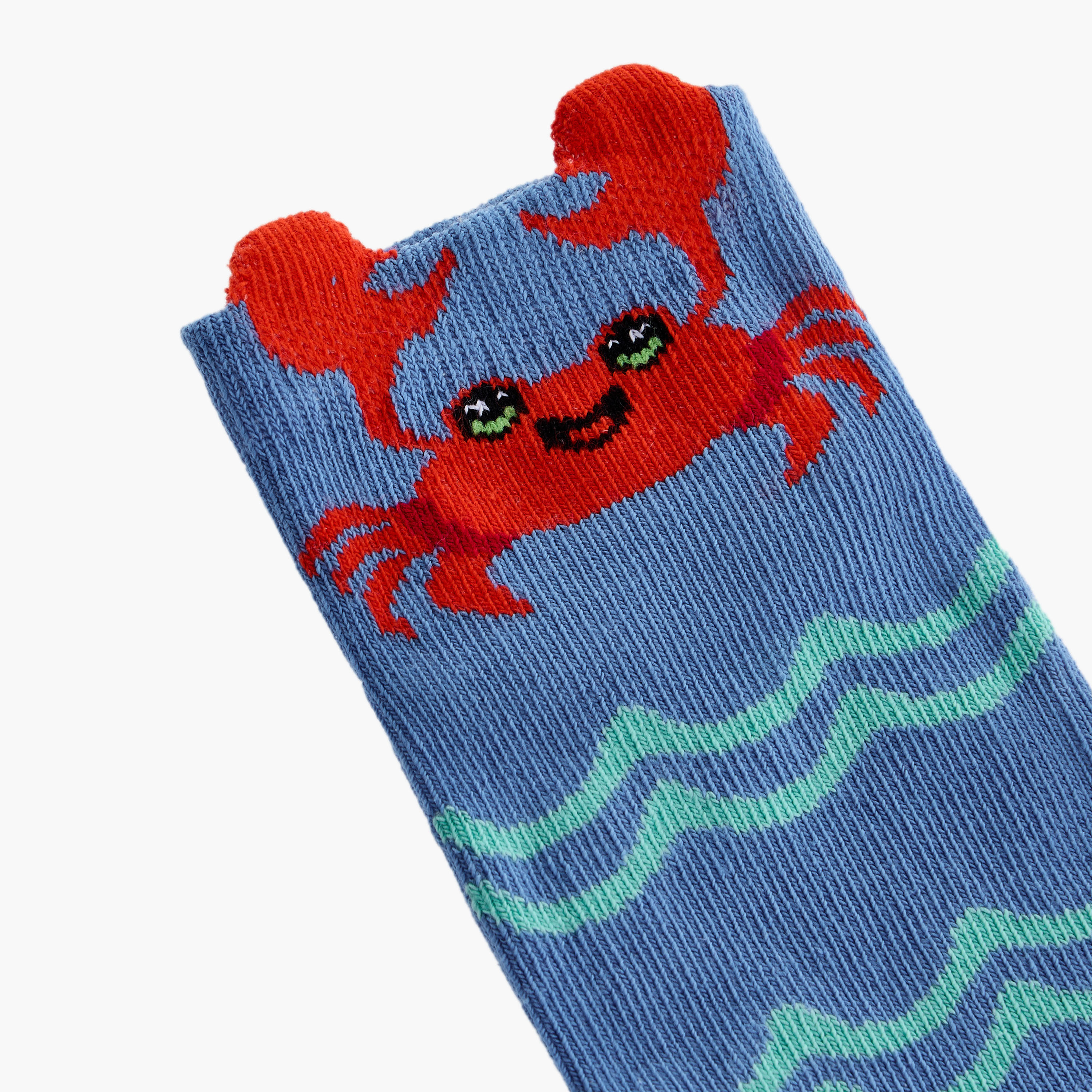 Juniors Printed Ankle Length Socks - Set of 3-baby-boys-accessories-socks-image-4