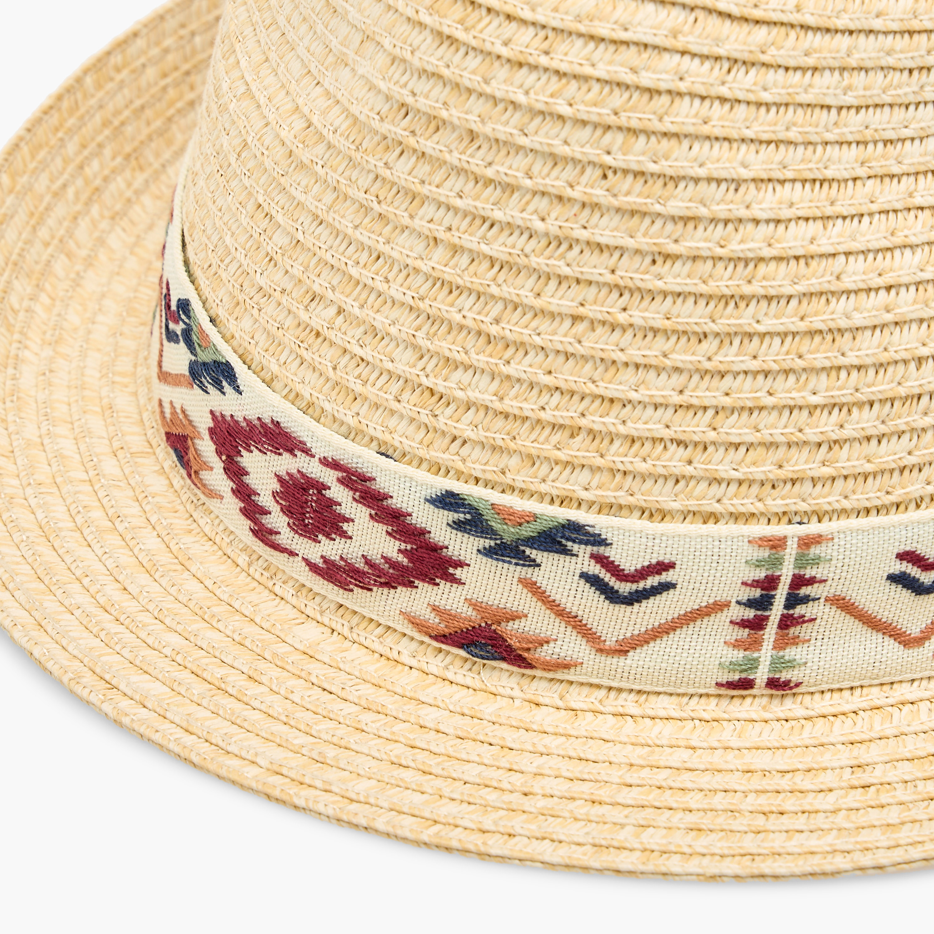 Juniors Textured Hat with Printed Belt Detail-boys-accessories-caps-image-5