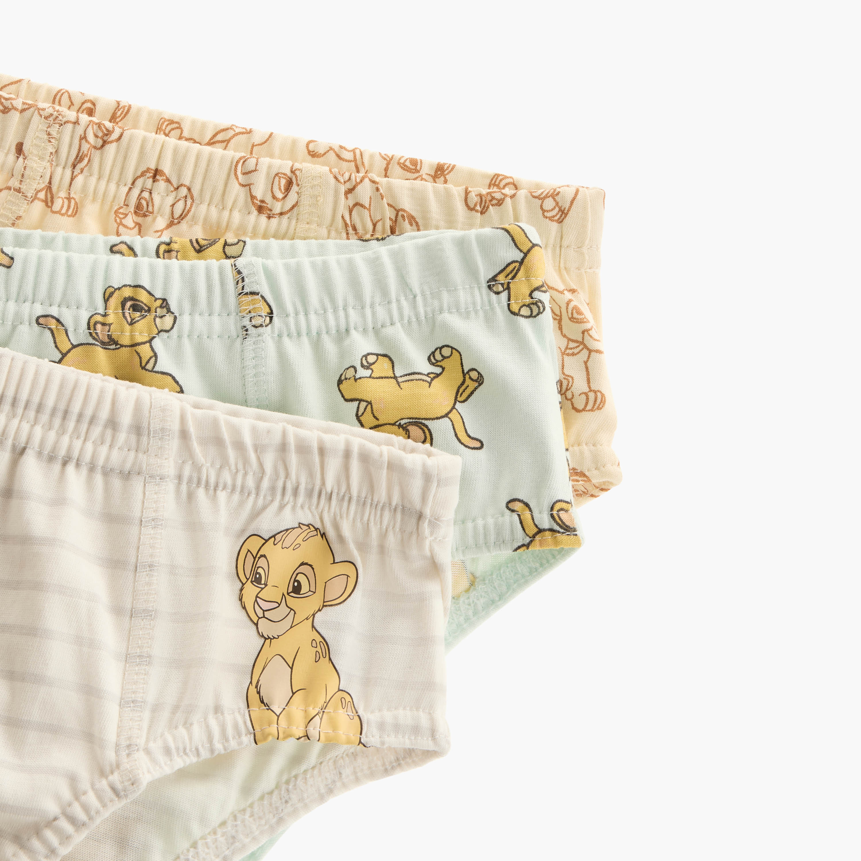 سراويل داخلية بطبعات ليون كينج من ديزني - طقم 3 قطع-boys-clothing-innerwear-boxersandbriefs-image-2