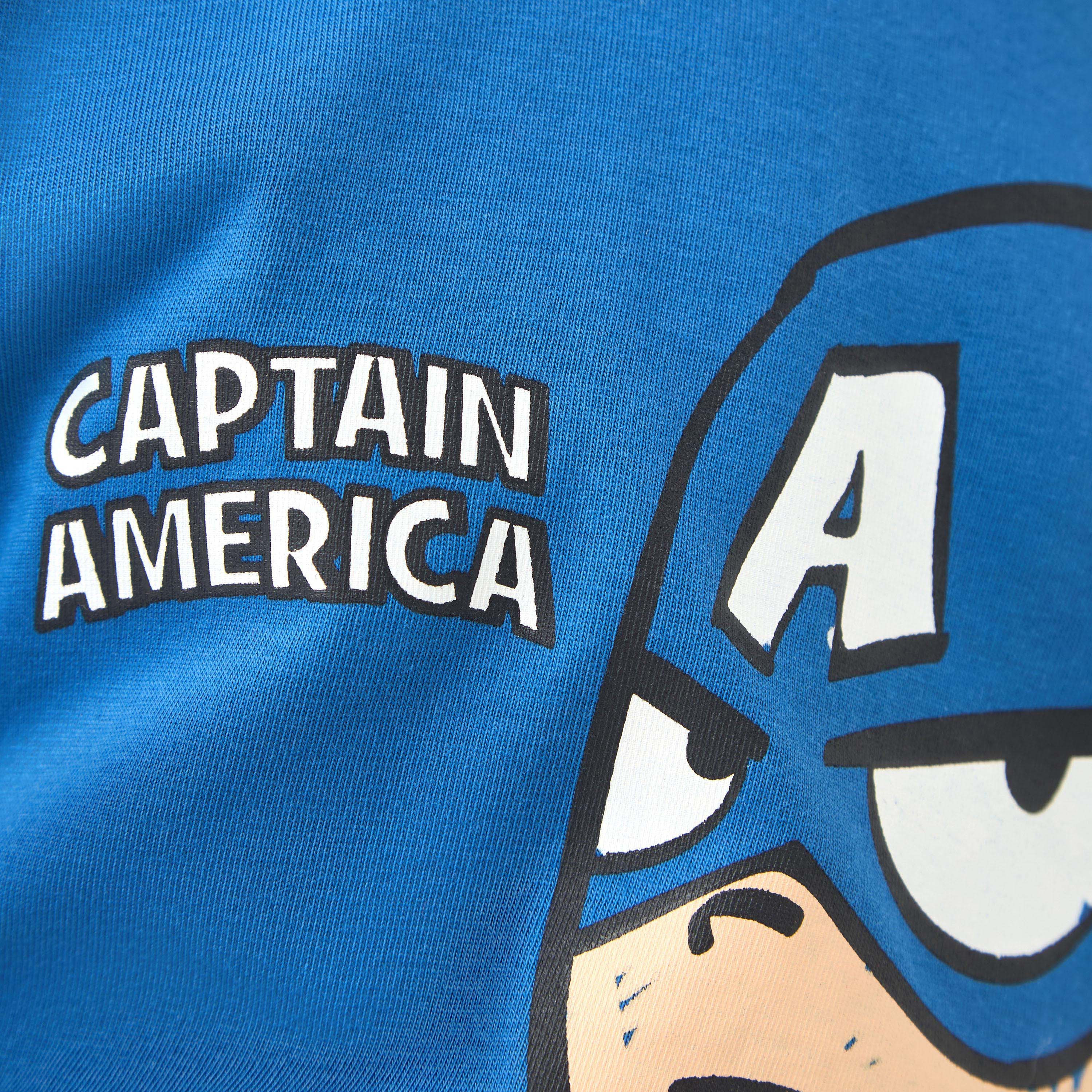 Avengers Print T-shirts and Pyjamas - Set of 2-boys-clothing-nightwear-image-8