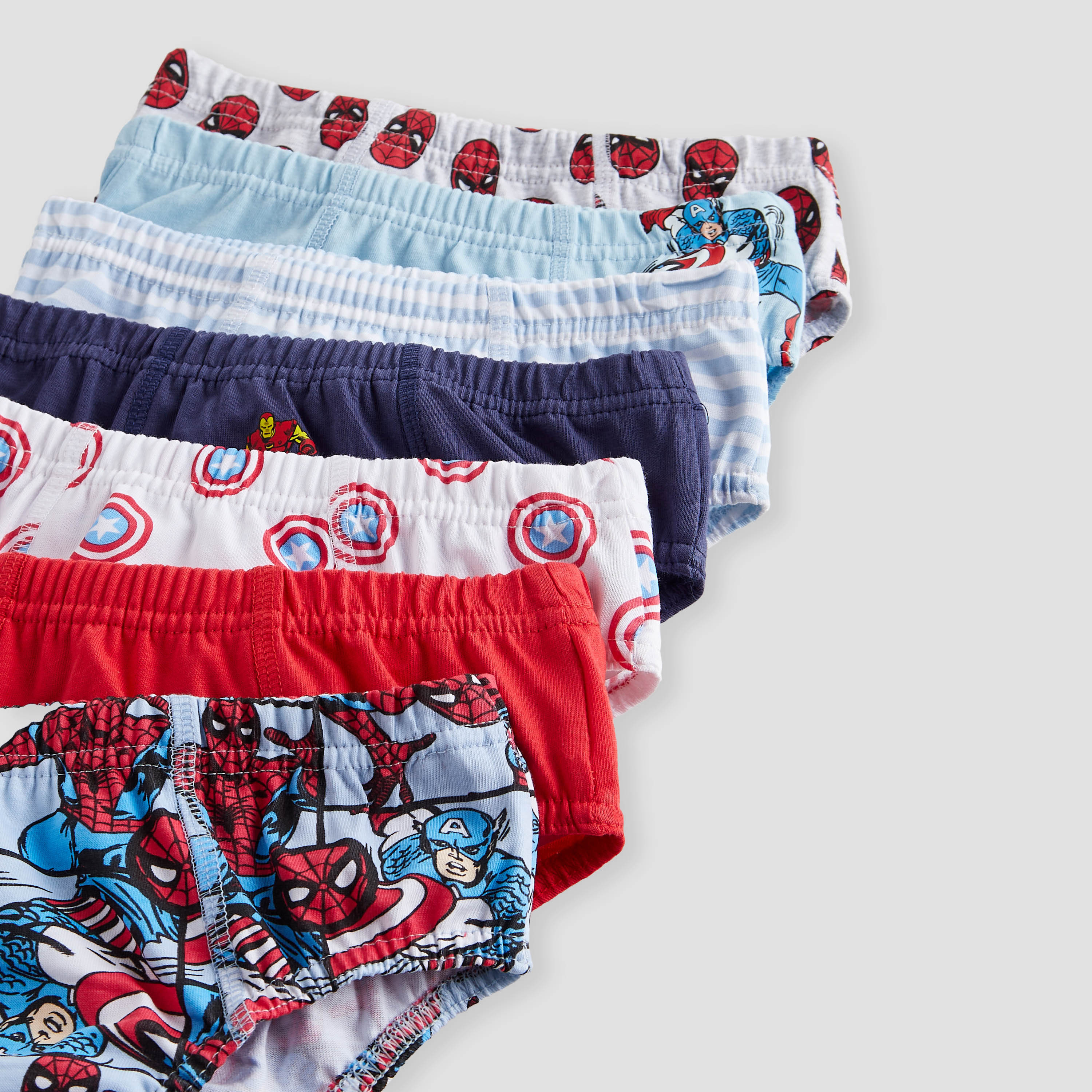 Spider-Man Print Briefs - Set of 7-boys-clothing-innerwear-boxersandbriefs-image-9