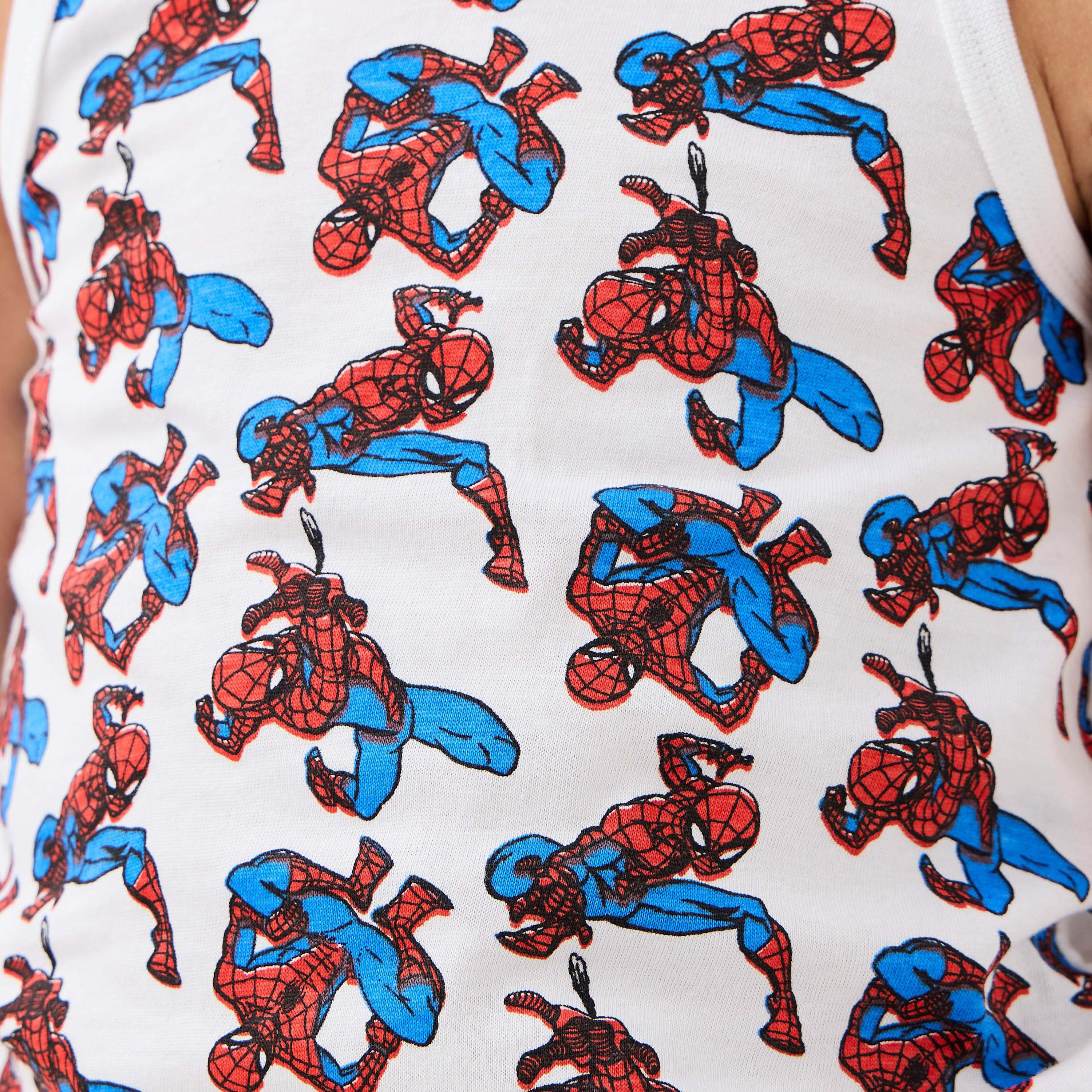 فيست بطبعات سبايدرمان - طقم من 3 قطغ-baby-boys-clothing-innerwear-image-6