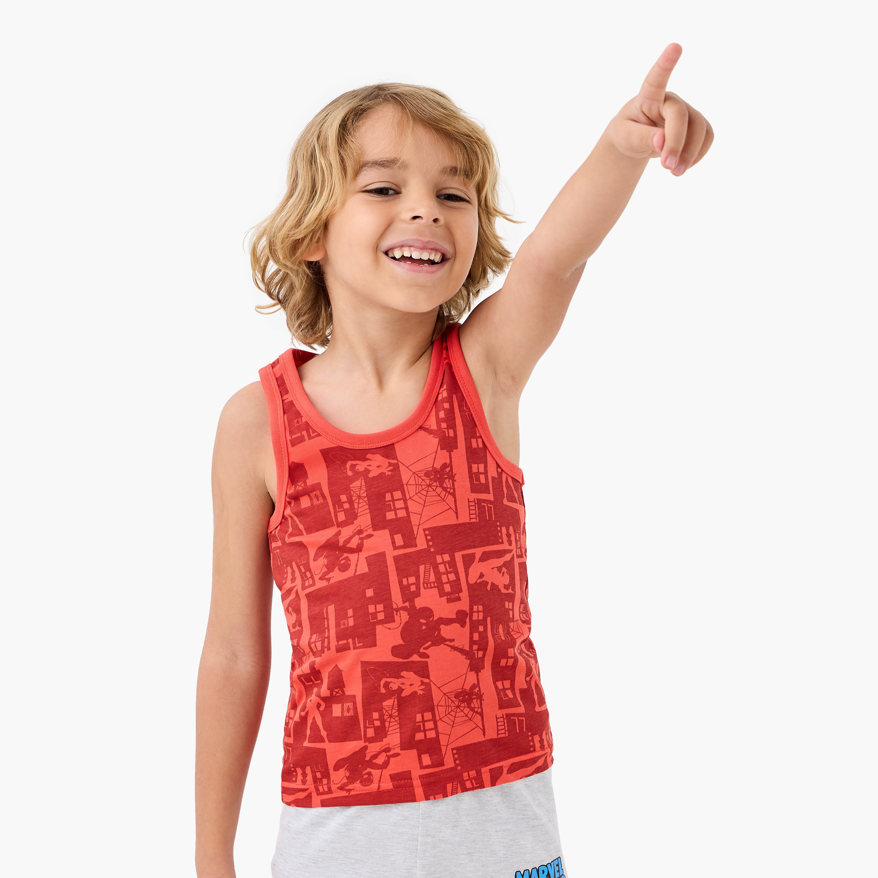 فيست بطبعات سبايدرمان - طقم من 3 قطغ-baby-boys-clothing-innerwear-image-8