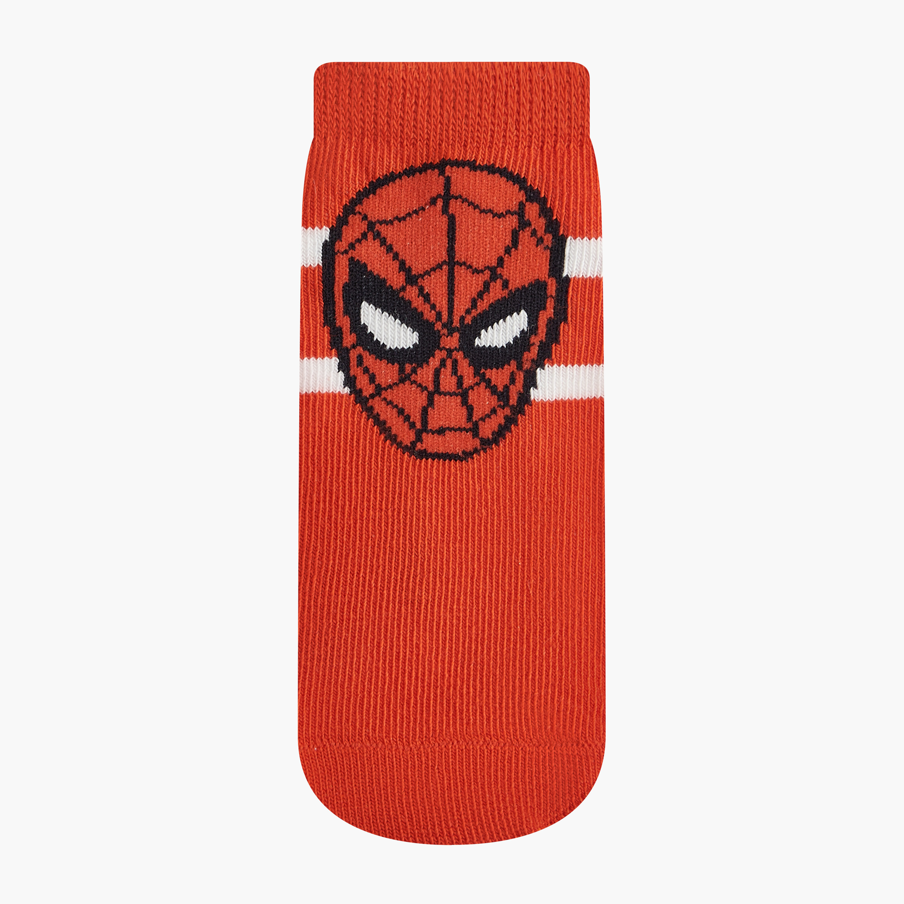 طقم جوارب بطول الكاحل 3 أزواج بطبعات سوبر هيرو-baby-boys-accessories-socks-image-4