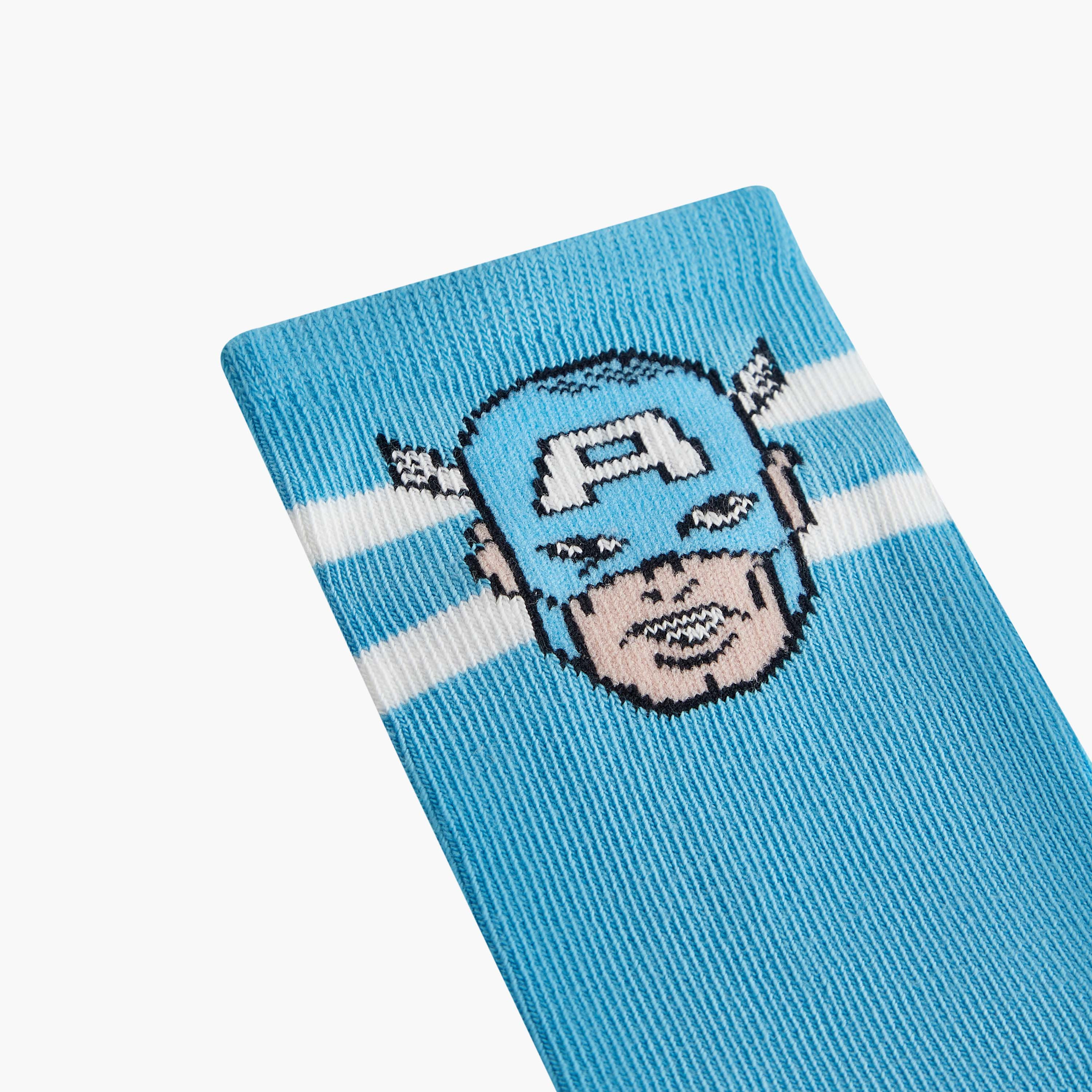 طقم جوارب بطول الكاحل 3 أزواج بطبعات سوبر هيرو-baby-boys-accessories-socks-image-1