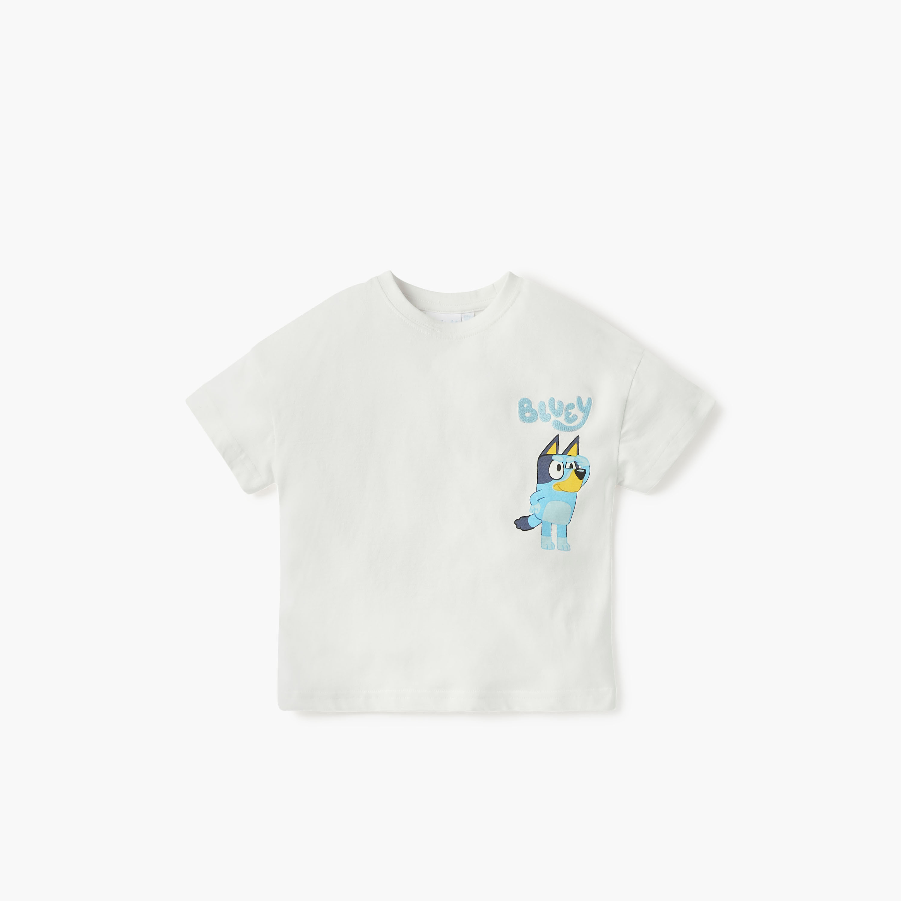 Bluey Print T-shirt and Pyjama Set-boys-clothing-nightwear-image-2