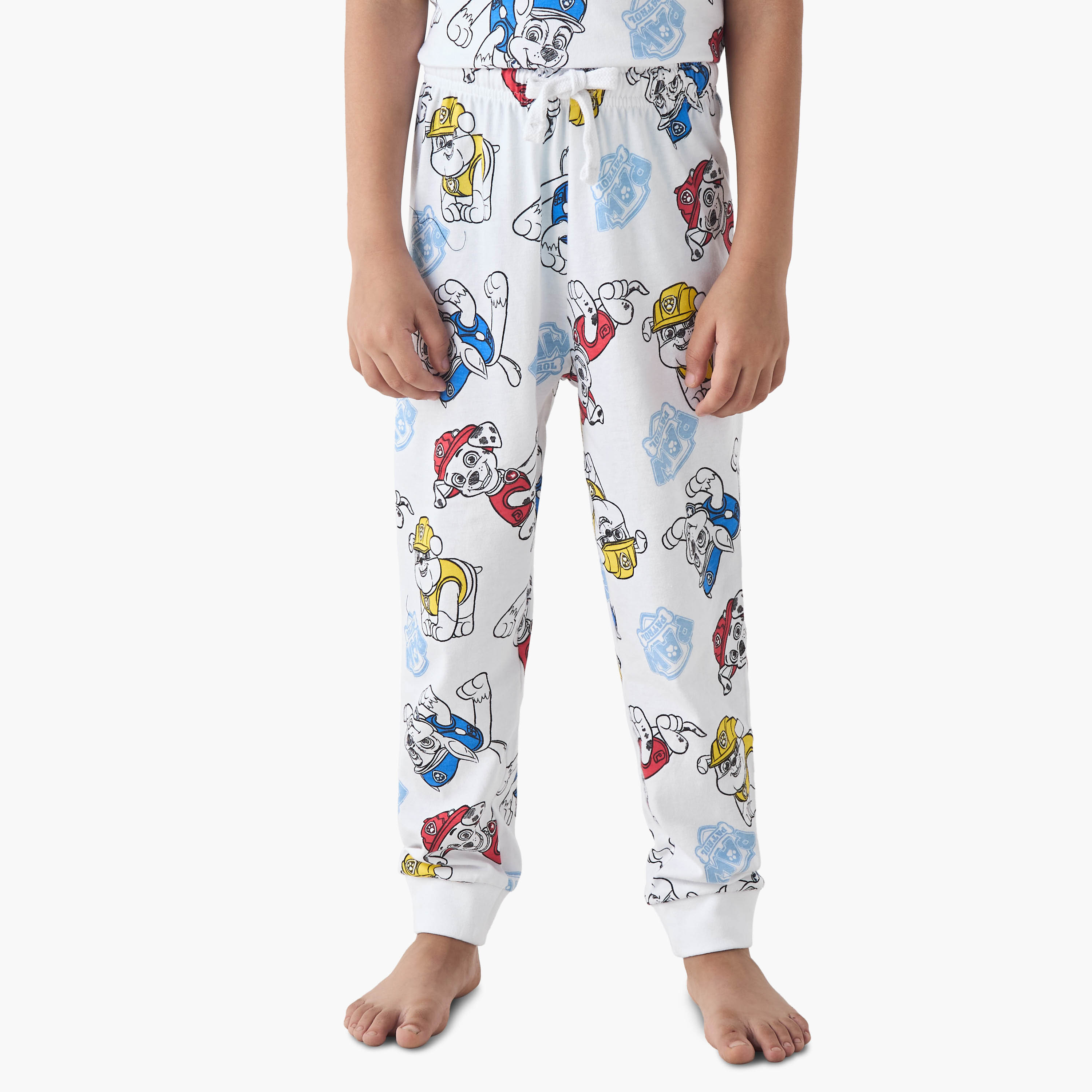 طقم تيشيرت وبيجاما بطبعات عدد 2-boys-clothing-nightwear-image-4