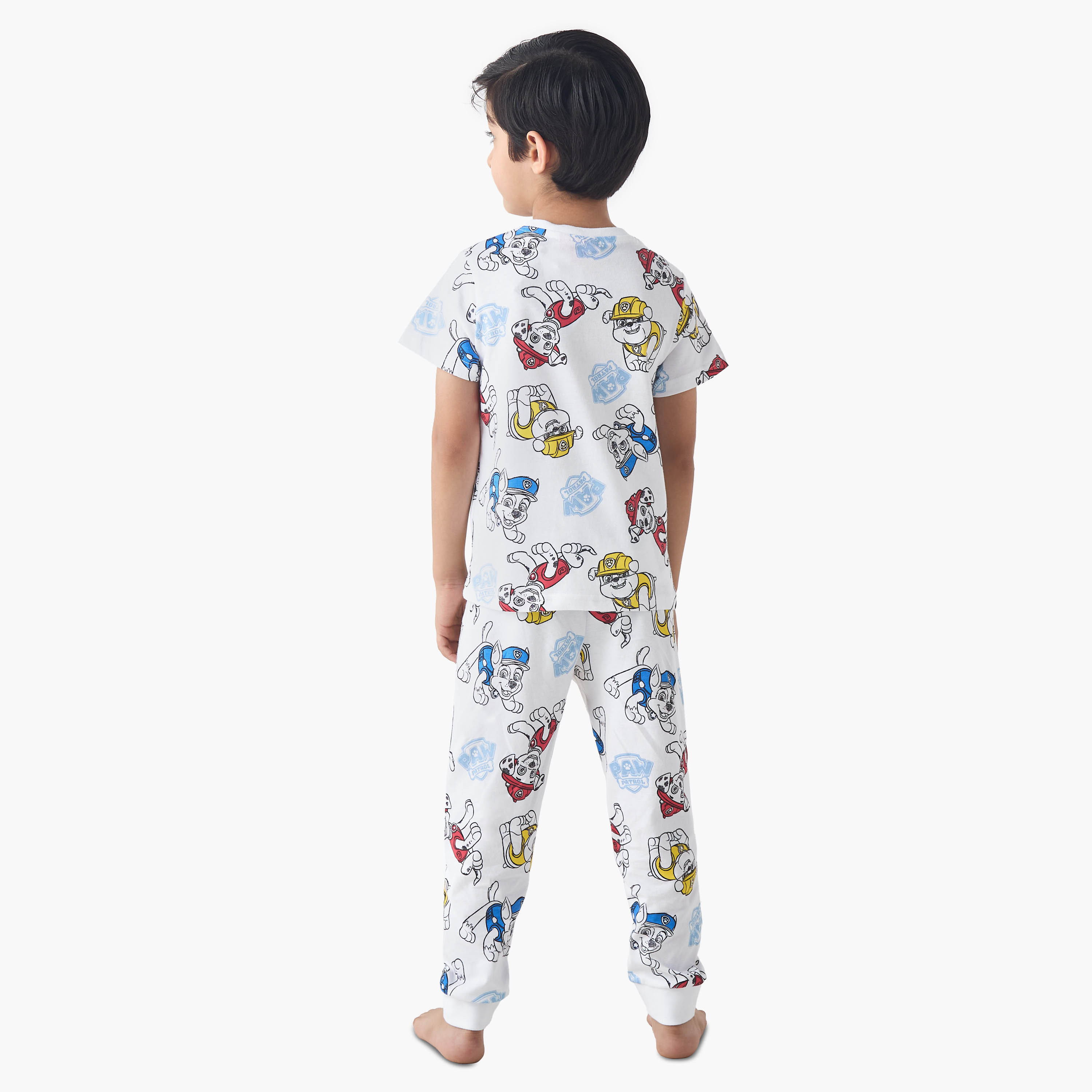 طقم تيشيرت وبيجاما بطبعات عدد 2-boys-clothing-nightwear-image-5