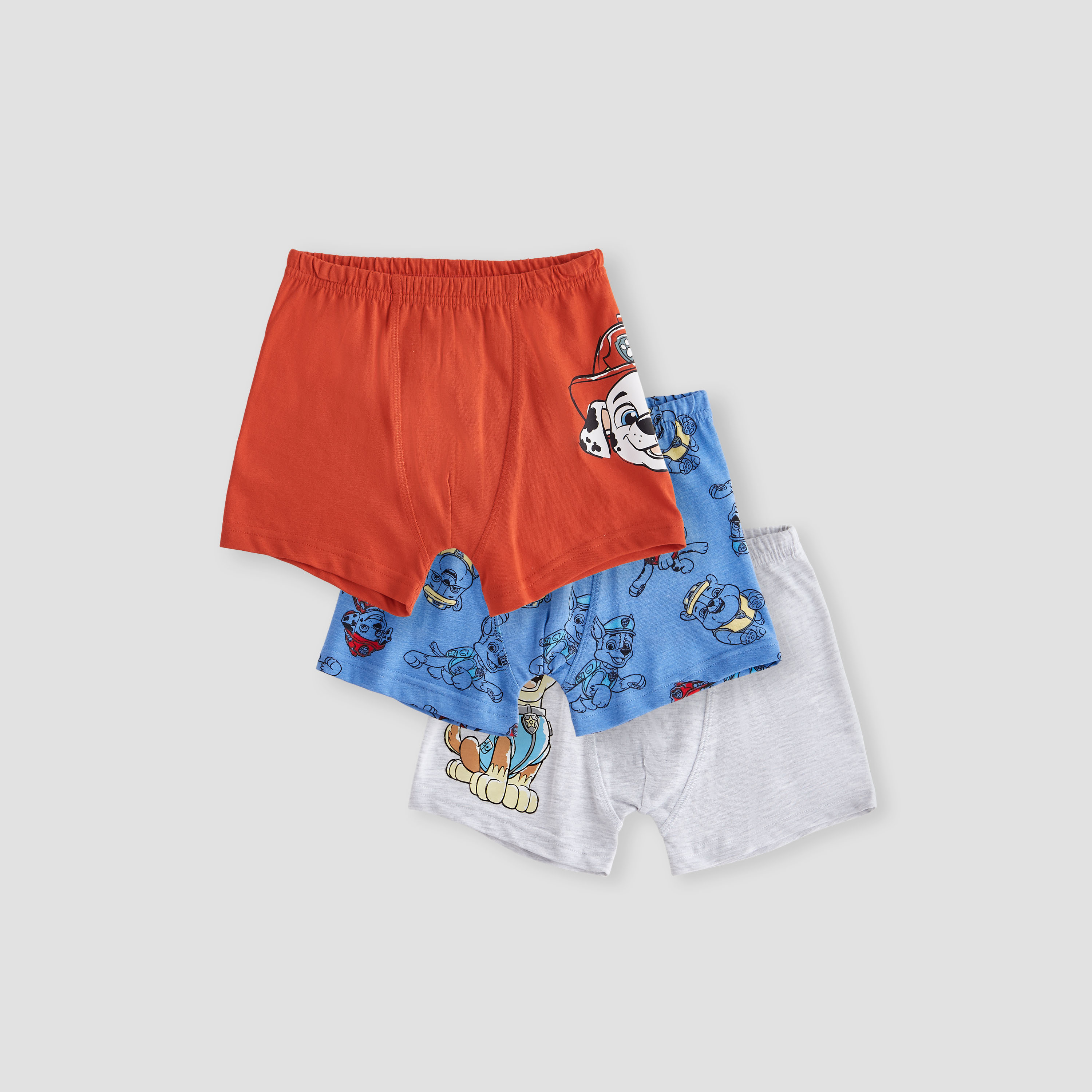 PAW Patrol Print Boxer Briefs - Set of 3-boys-clothing-innerwear-boxersandbriefs-image-1