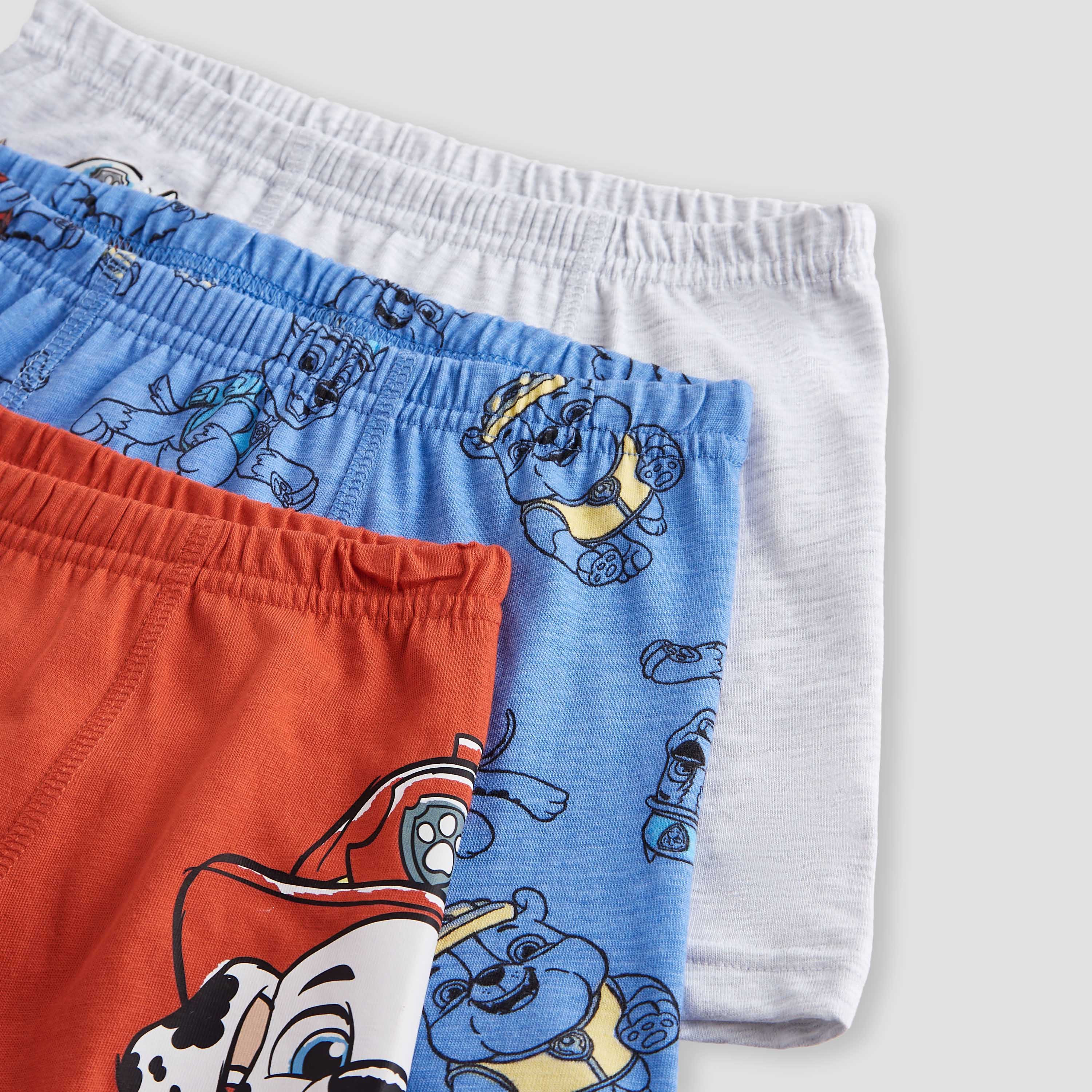 PAW Patrol Print Boxer Briefs - Set of 3-boys-clothing-innerwear-boxersandbriefs-image-5