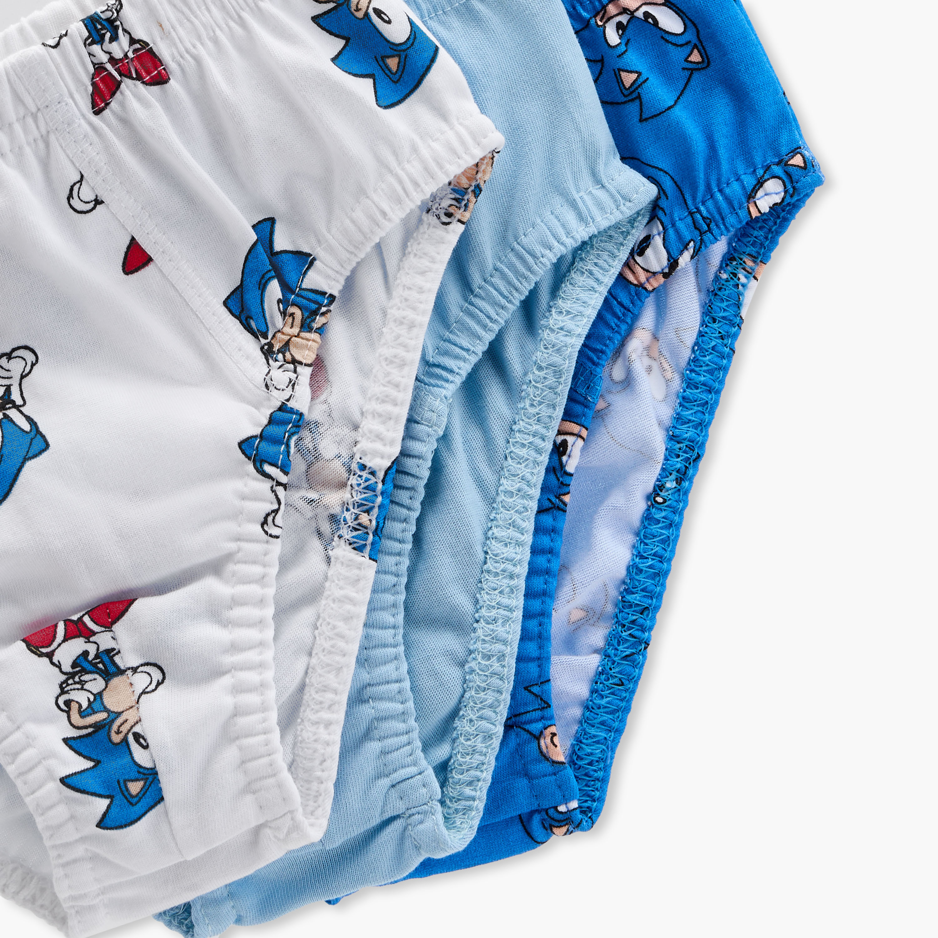 Sonic the Hedgehog Print Briefs - Set of 3-baby-boys-clothing-innerwear-image-6