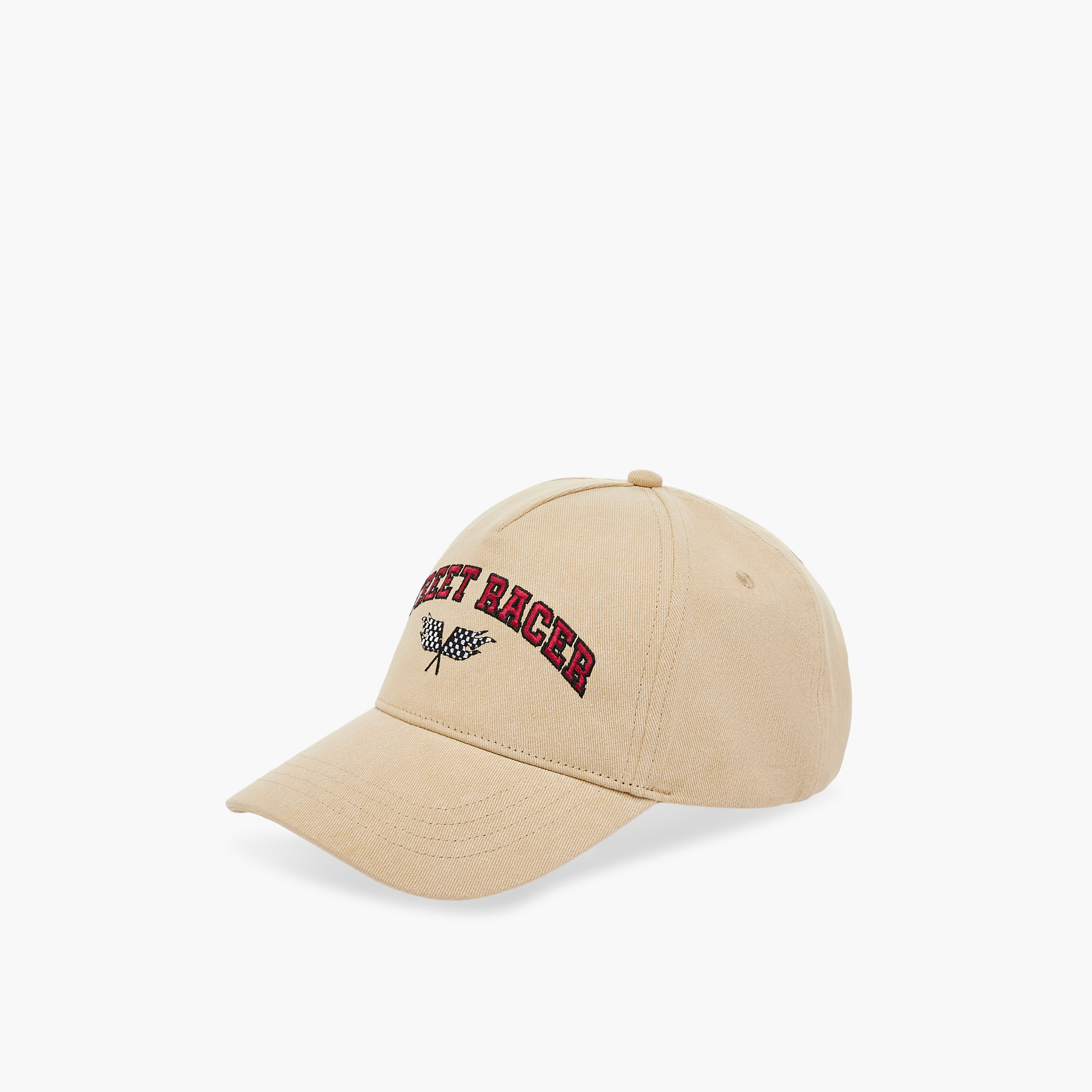 Juniors Street Racer Embroidered Cap with Hook and Loop Closure-boys-accessories-caps-image-2