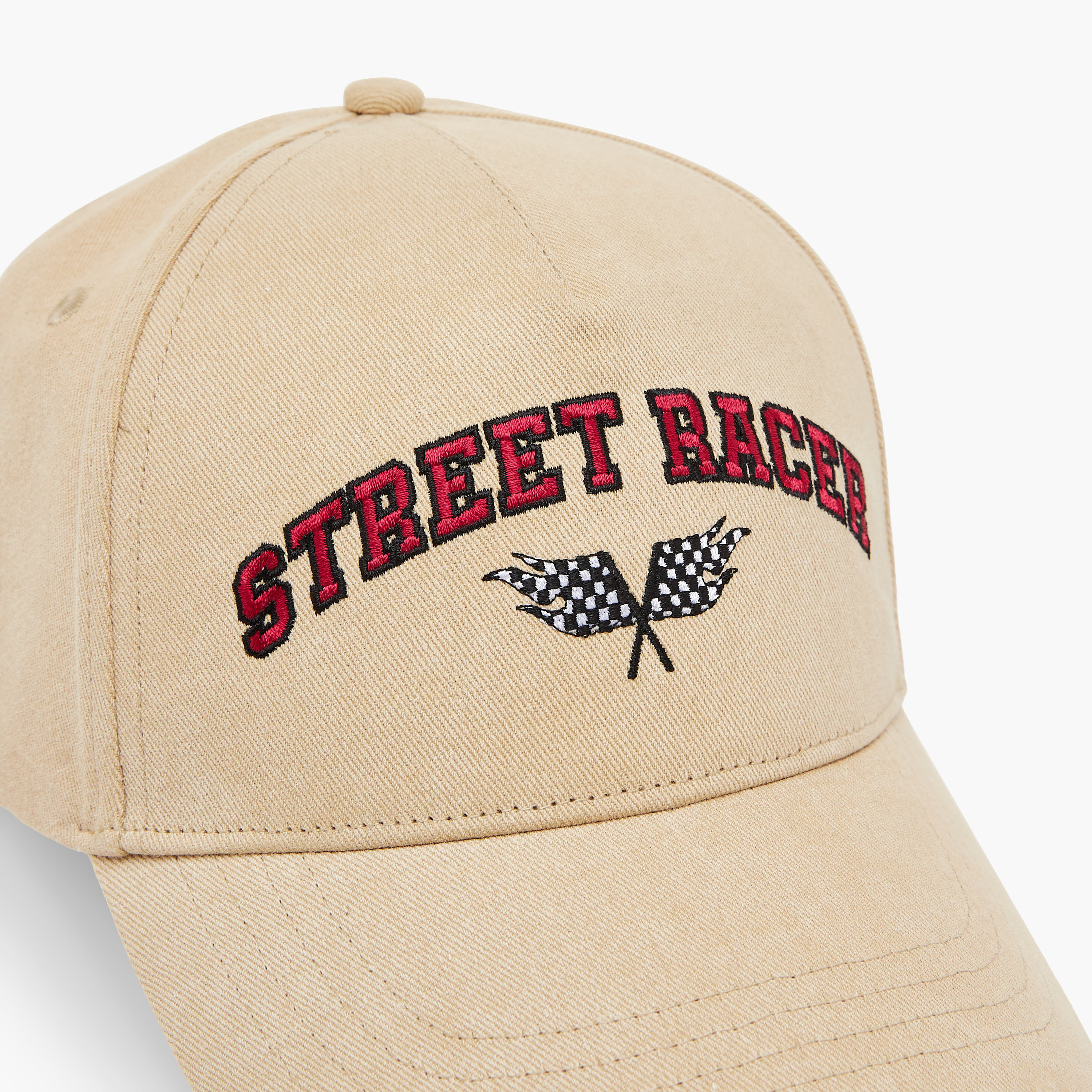 Juniors Street Racer Embroidered Cap with Hook and Loop Closure-boys-accessories-caps-image-5