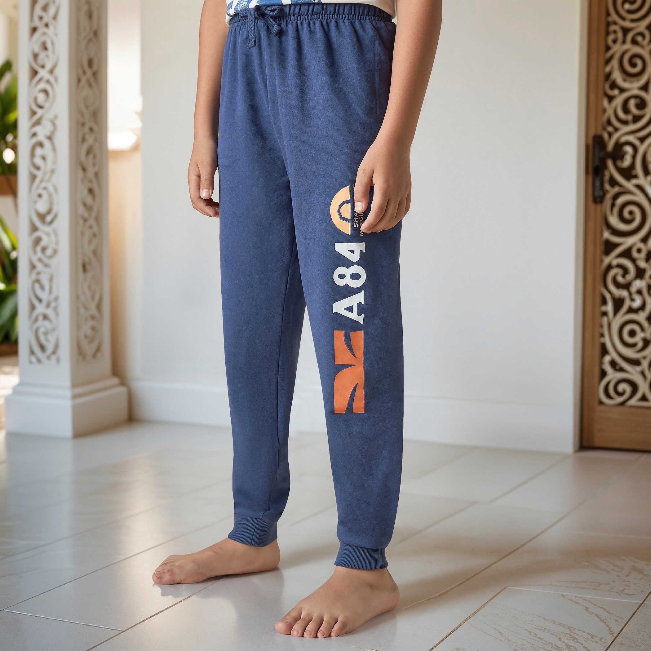 Juniors Printed T-shirt and Pyjama Set-boys-clothing-nightwear-image-3
