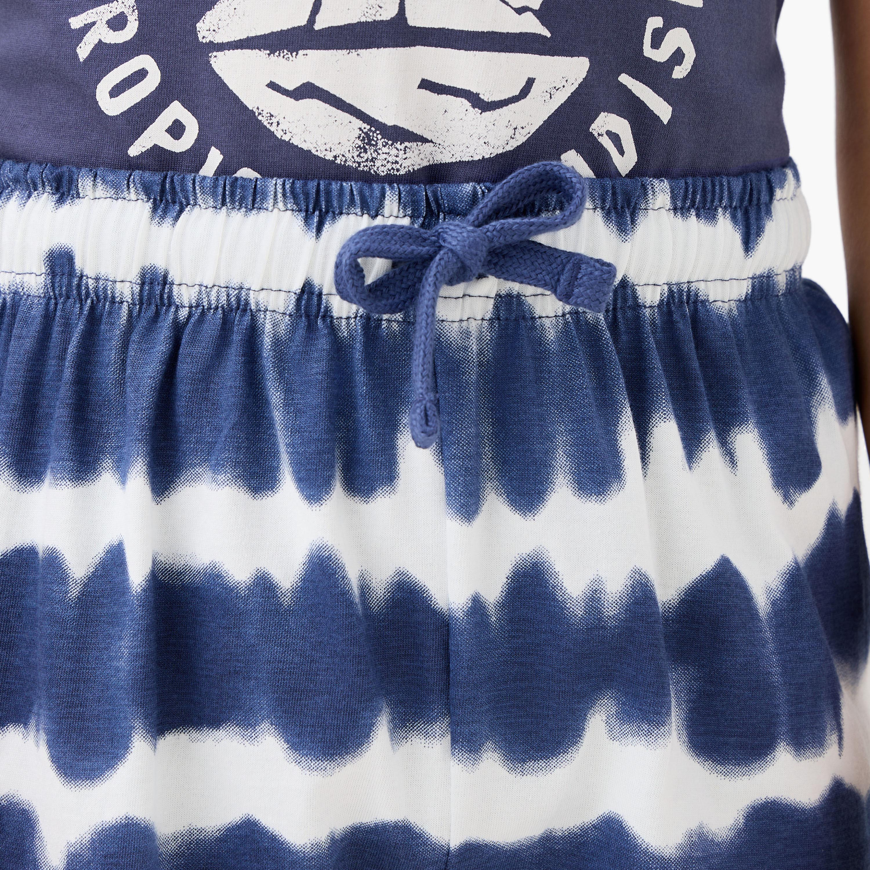 طقم نوم تيشيرتات وشورتات بطبعات من جونيورز - طقم من 2-boys-clothing-nightwear-image-8