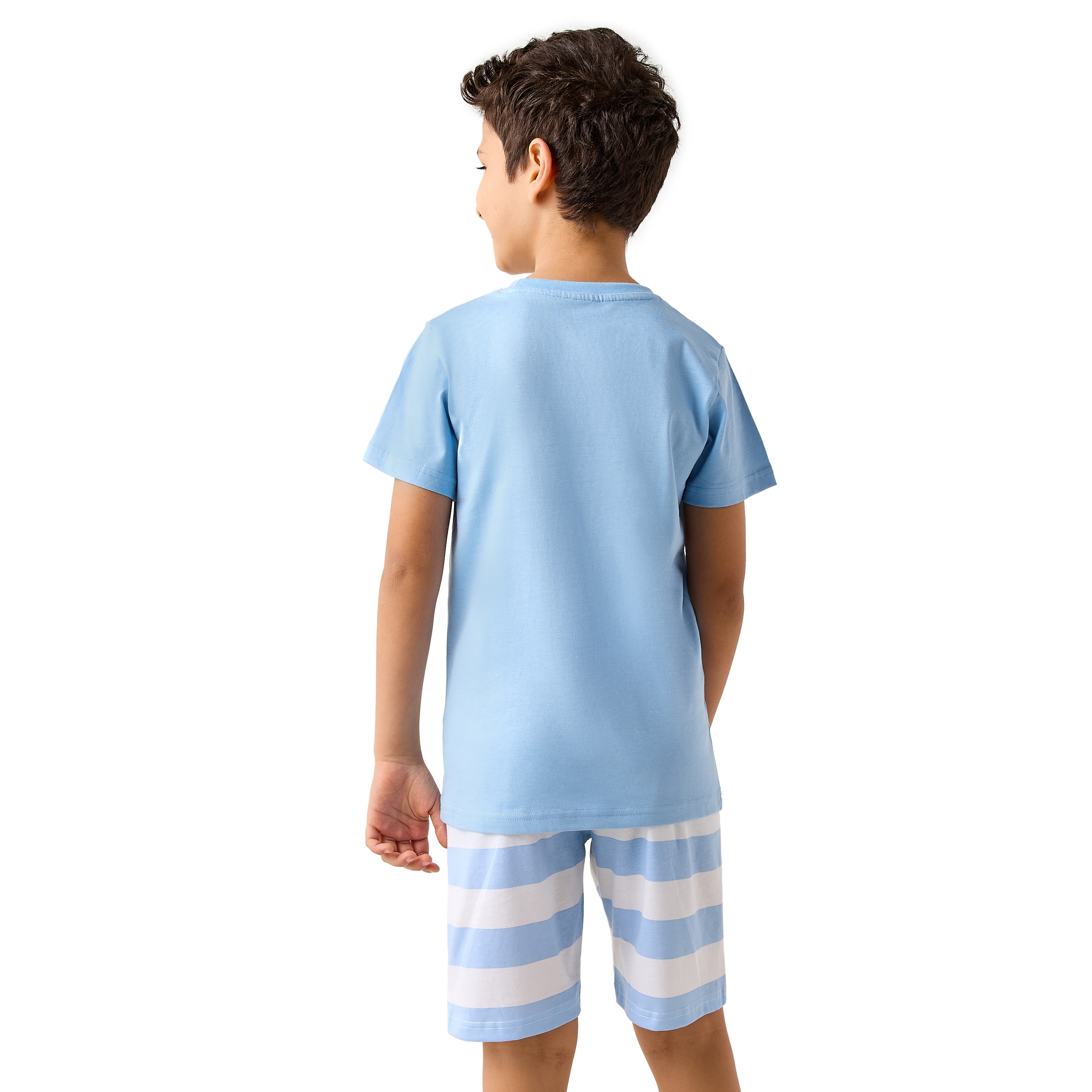 Juniors Skateboard Print T-shirt and Pyjamas - Set of 3-boys-clothing-nightwear-image-6