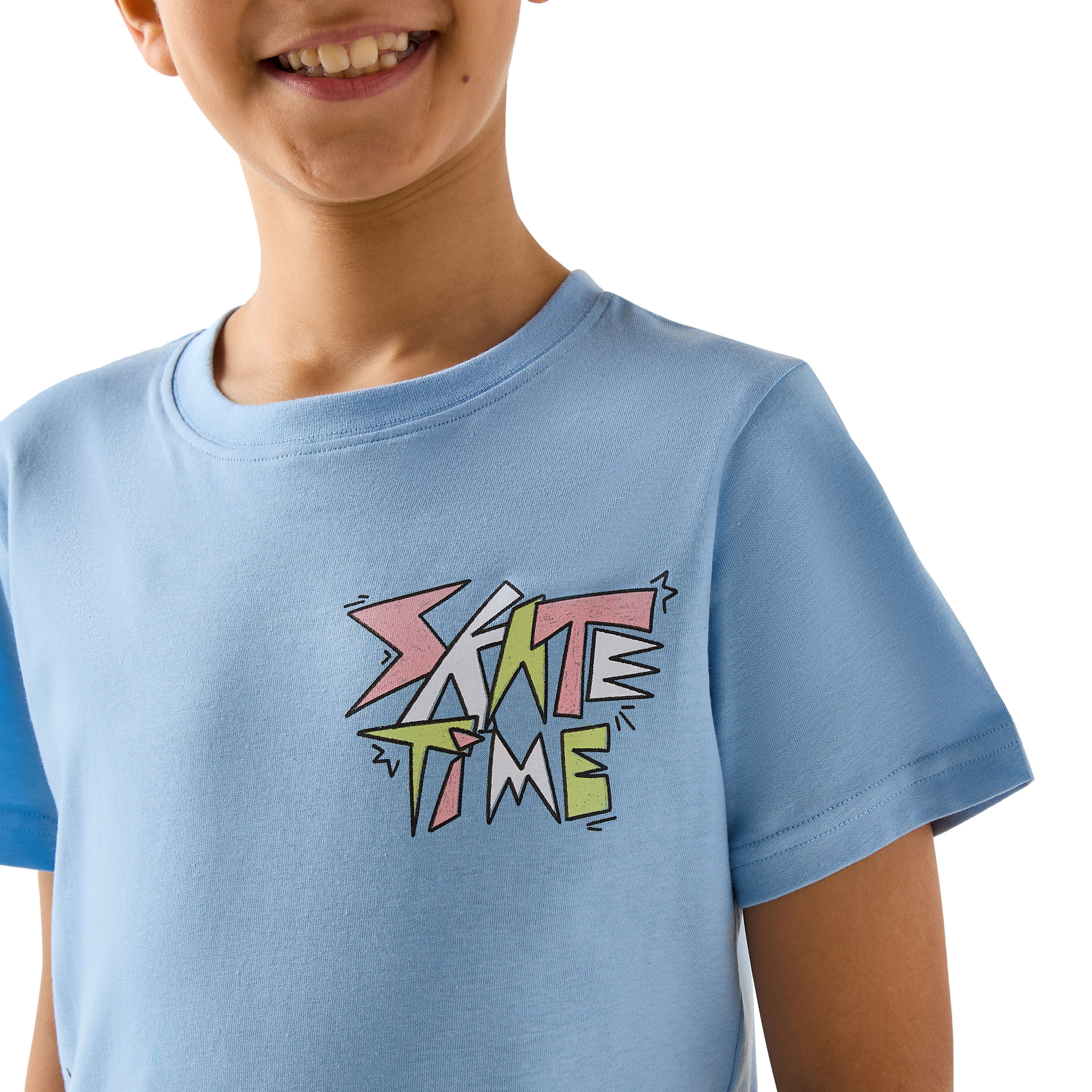 Juniors Skateboard Print T-shirt and Pyjamas - Set of 3-boys-clothing-nightwear-image-7
