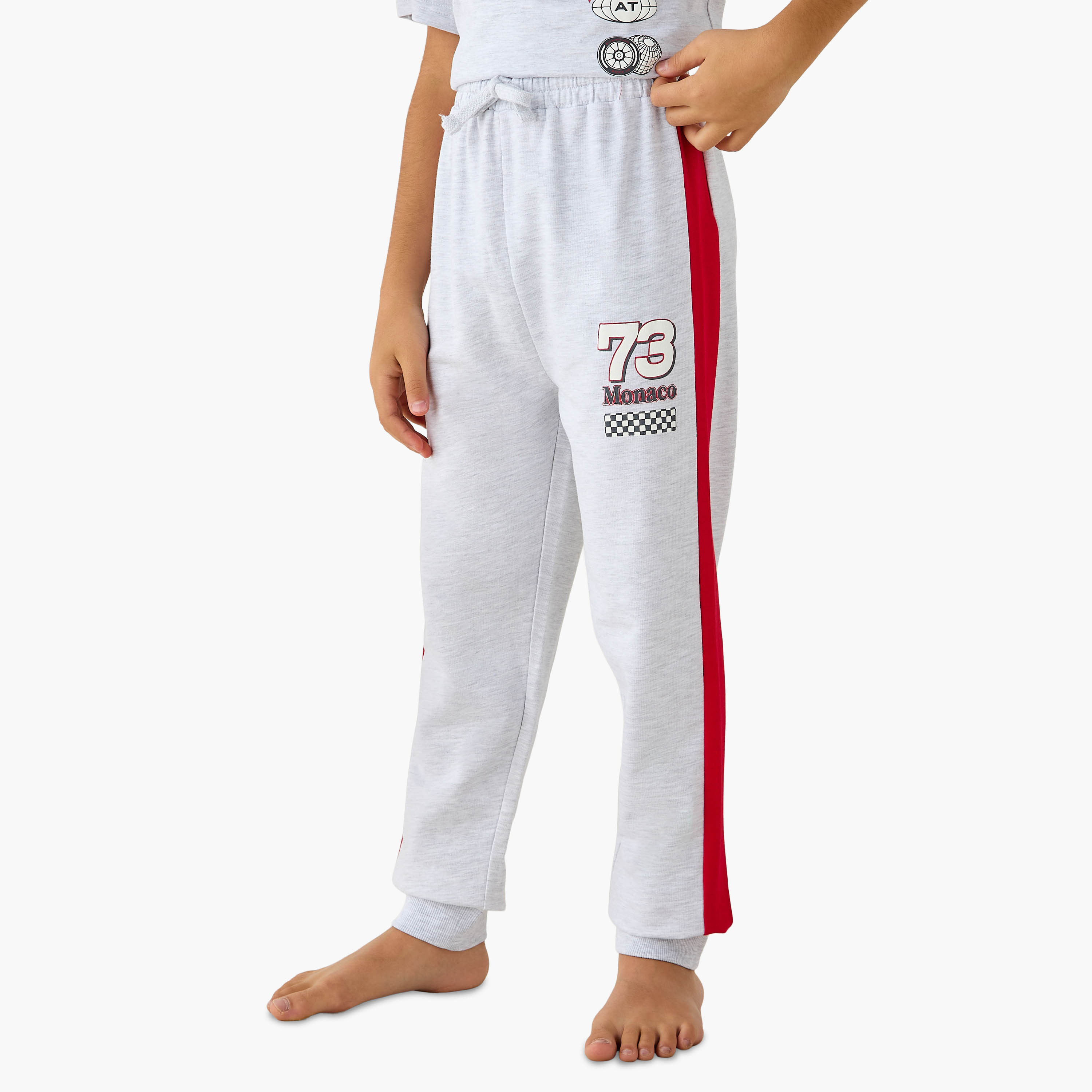 طقم تيشيرت بأكمام قصيرة وبنطلون بيجاما بطبعات من جونيورز-boys-clothing-nightwear-image-3