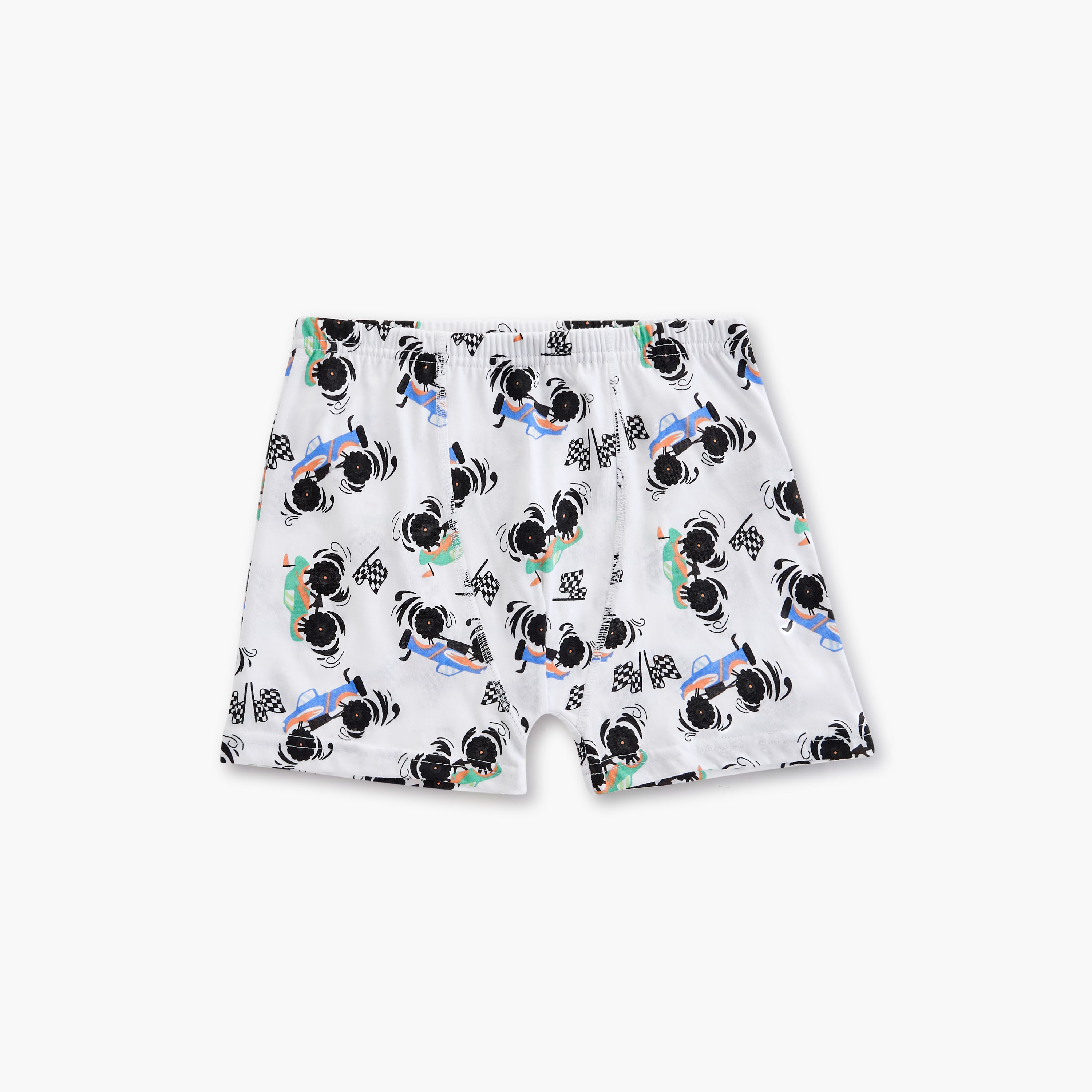 Juniors Printed Boxers with Elasticated Waistband - Set of 7-boys-clothing-innerwear-boxersandbriefs-image-5