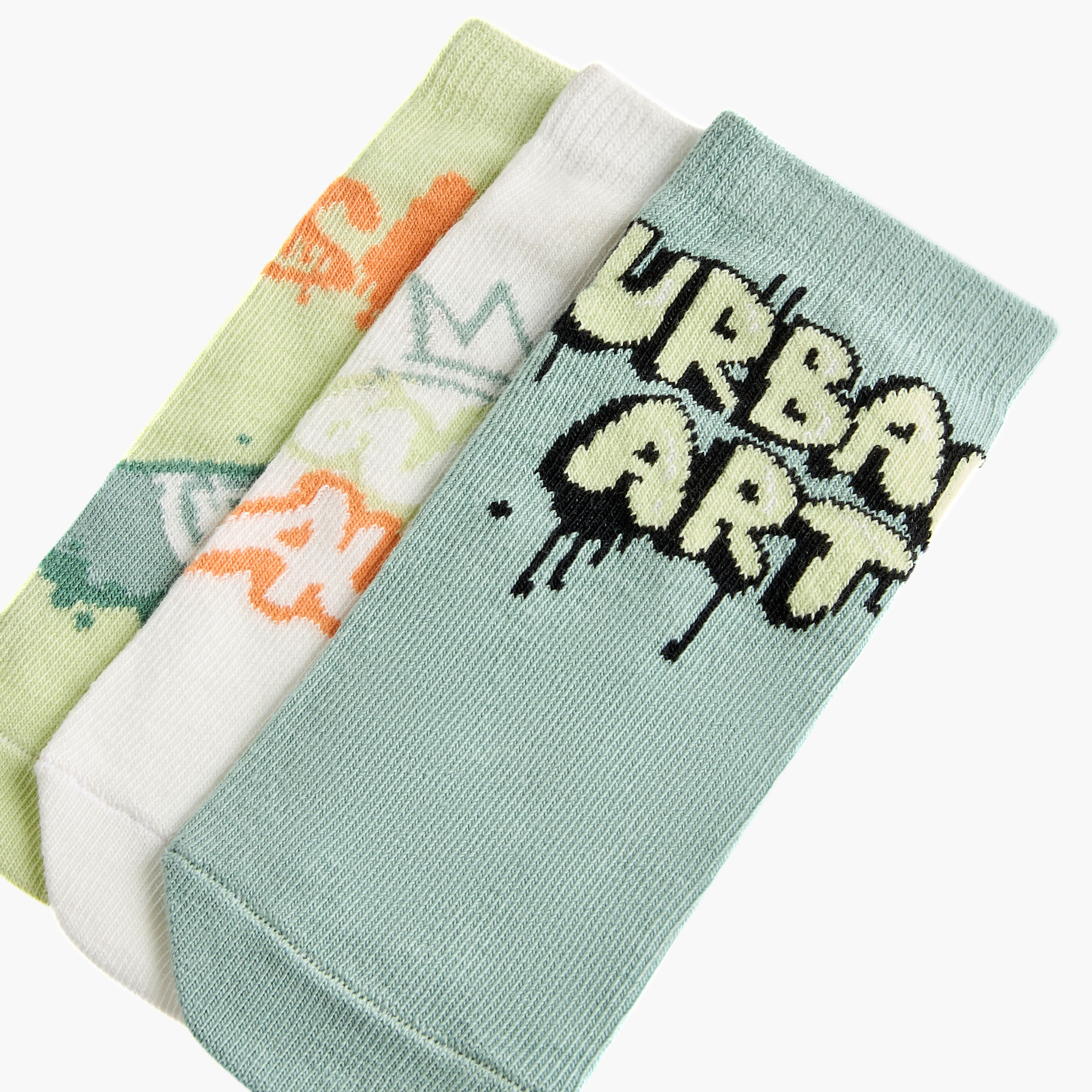 Juniors Printed Ankle Length Socks - Set of 3-boys-accessories-socks-image-4