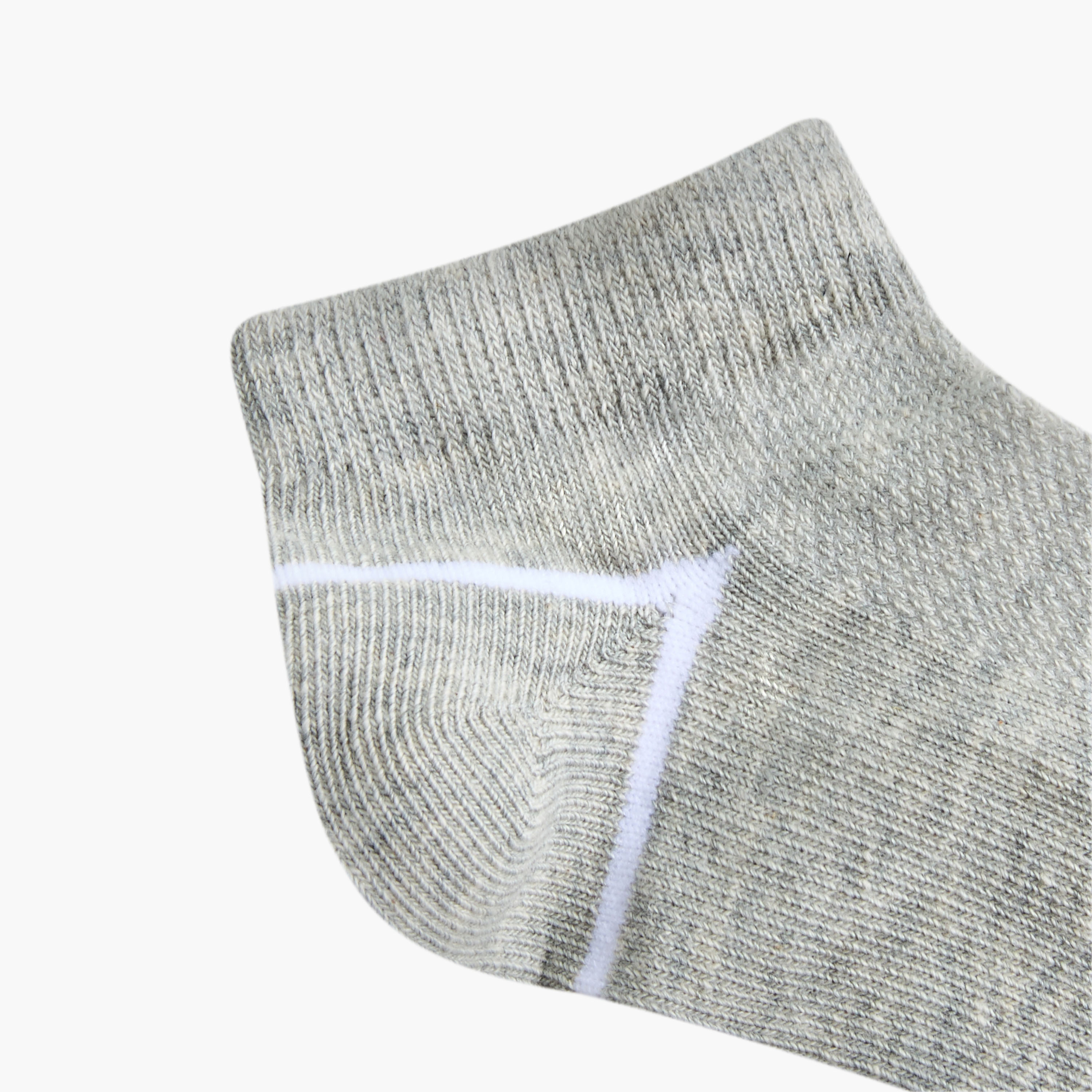 Juniors Textured Ankle Length Socks - Set of 3-boys-accessories-socks-image-5