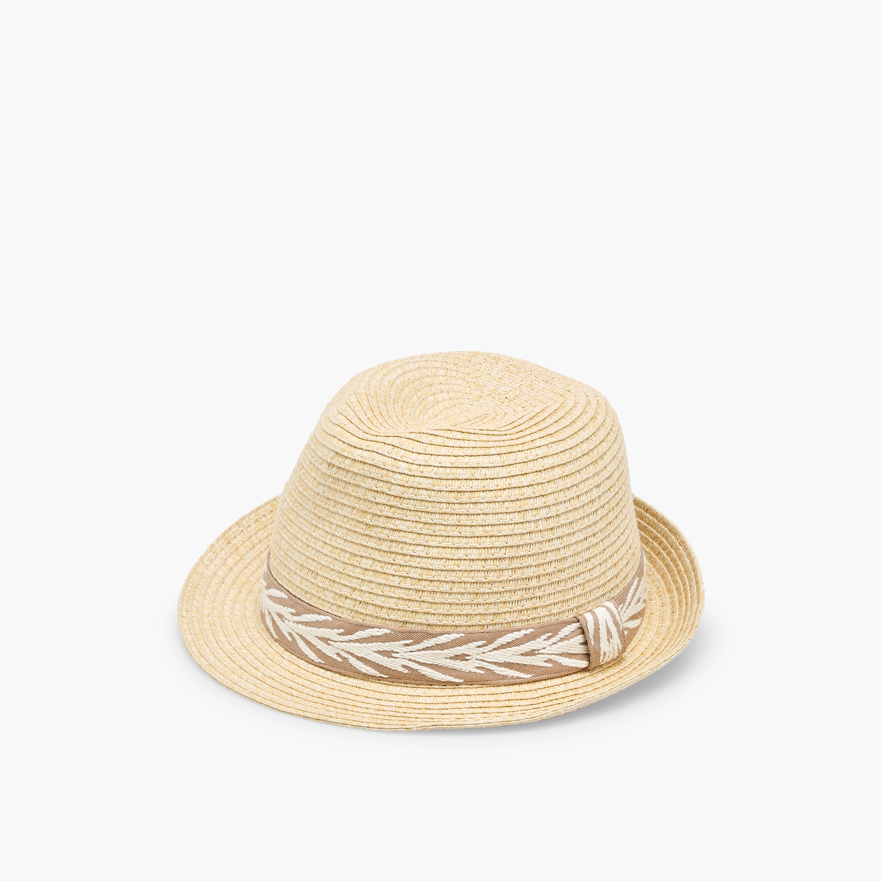Juniors Textured Hat with Printed Belt Detail-boys-accessories-caps-image-2
