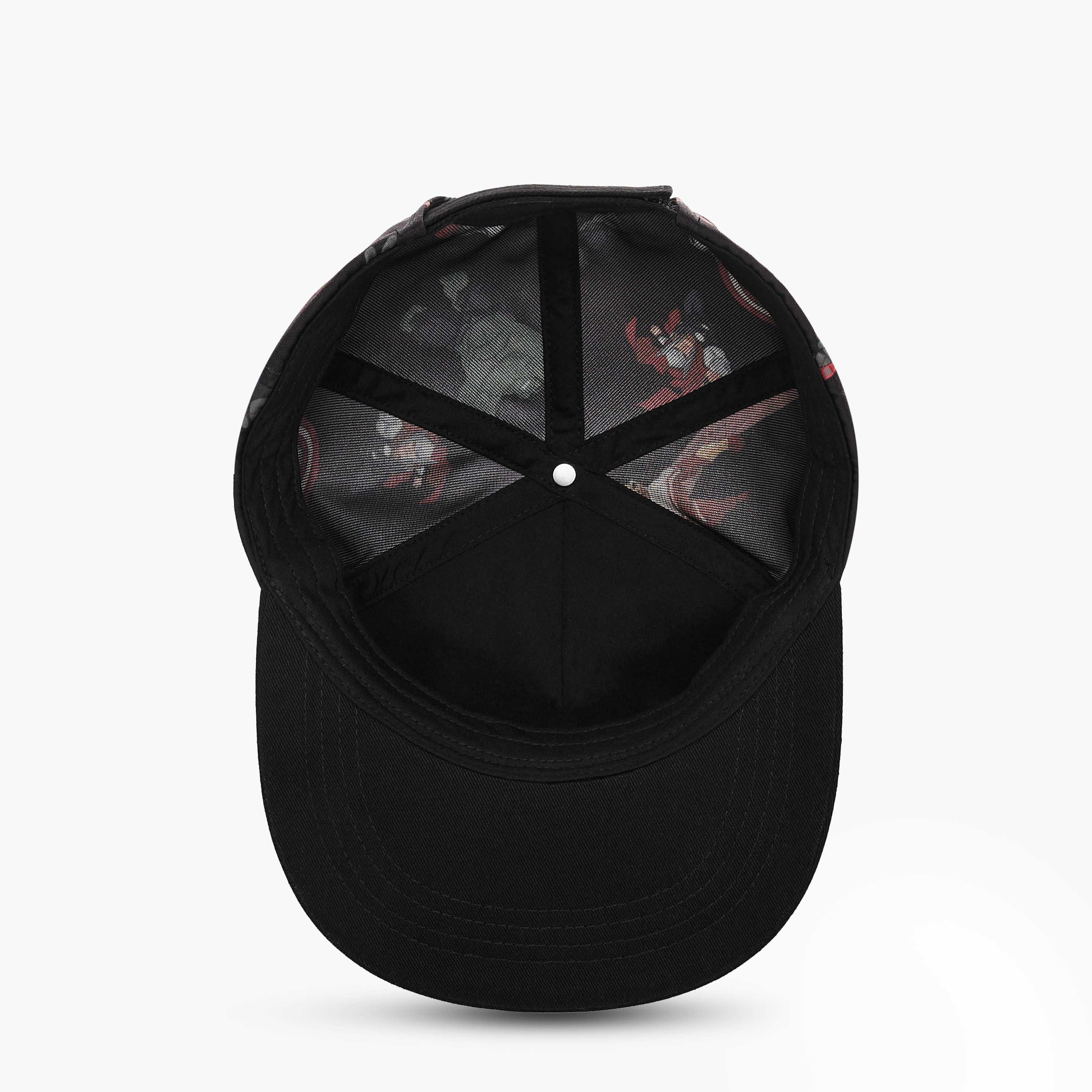 Avengers Print Cap with Hook and Loop Closure-boys-accessories-caps-image-7