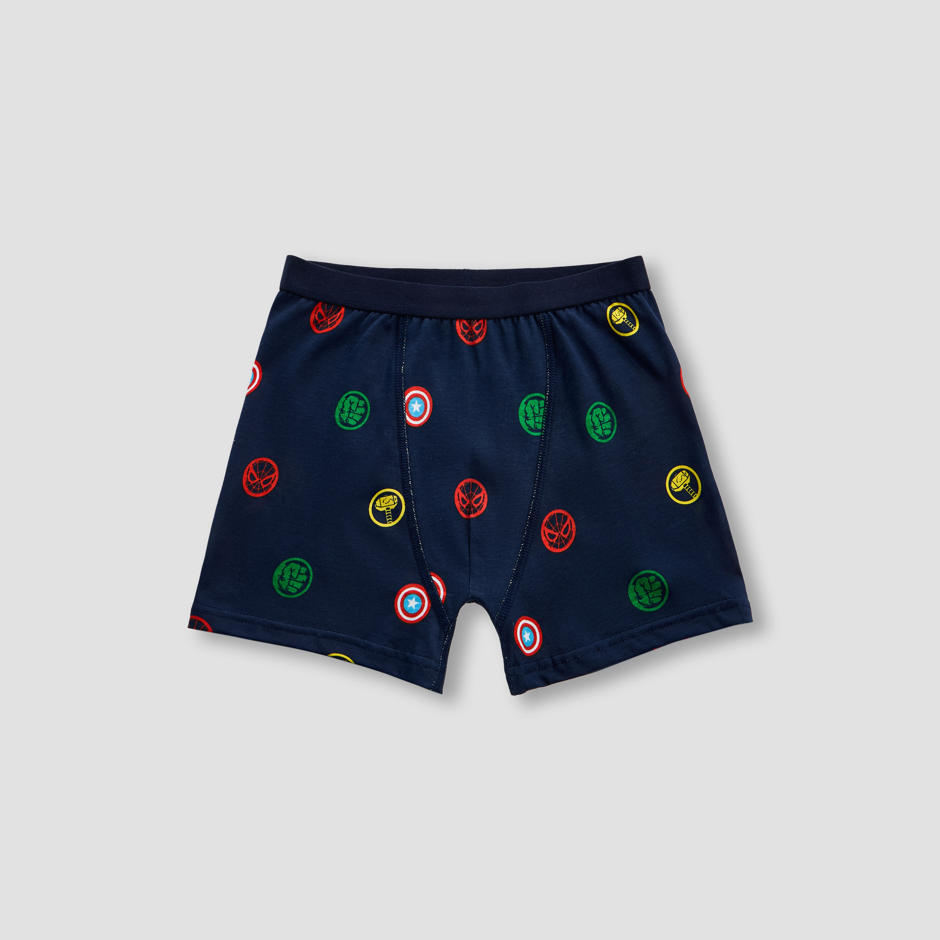 Boys Boxer Briefs with Print - Cotton - Set of 3-boys-clothing-innerwear-boxersandbriefs-image-2
