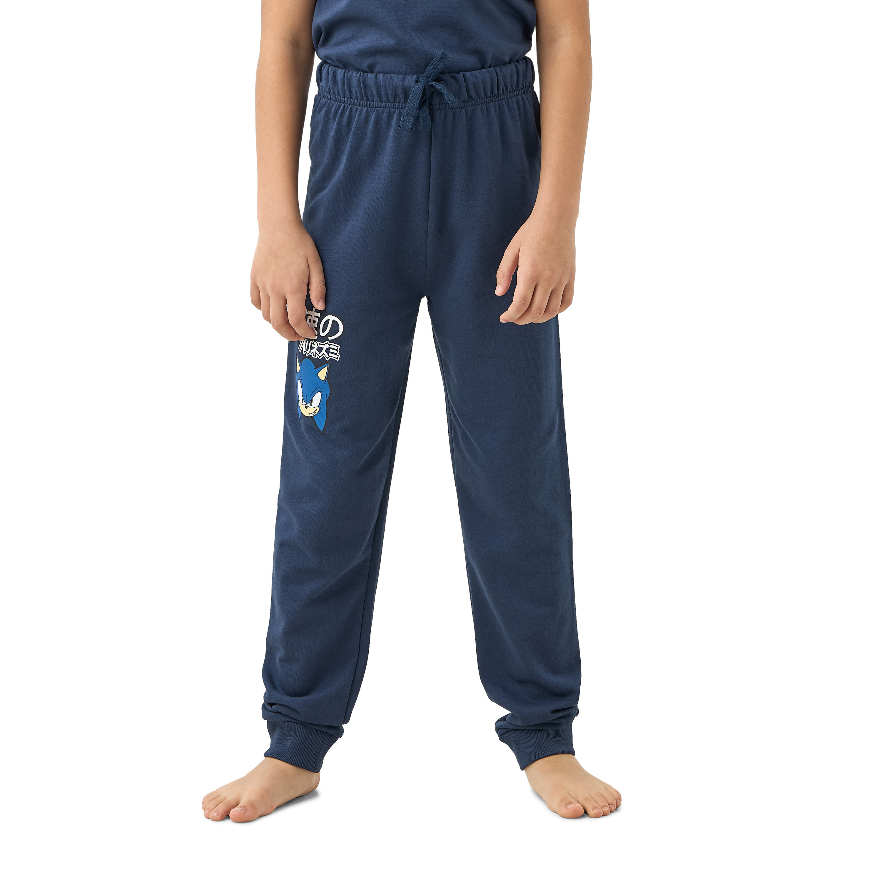 طقم بنطلون بيجاما وتيشيرت بطبعات سونيك-boys-clothing-nightwear-image-3