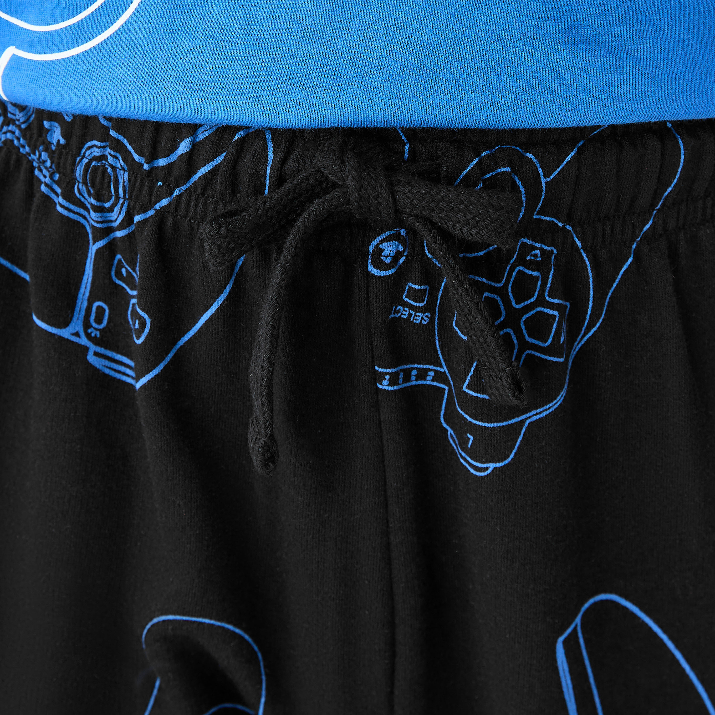 PlayStation Printed Short Sleeves T-shirt and Pyjama Set-boys-clothing-nightwear-image-6