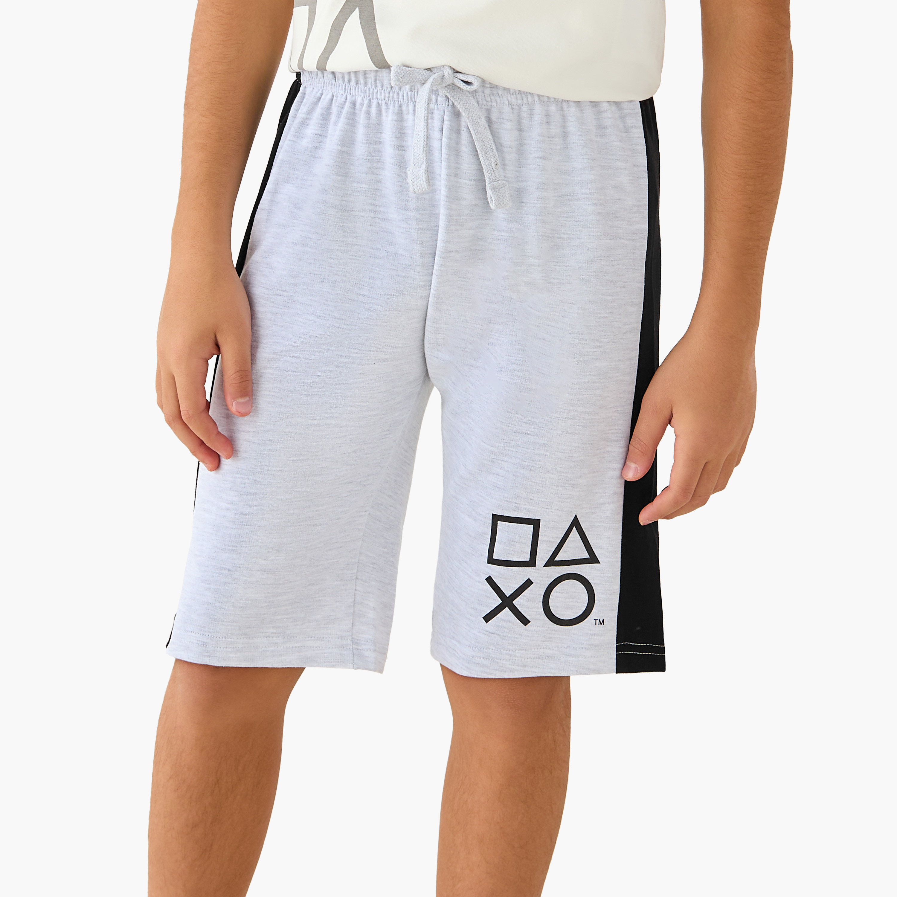 طقم شورت وتيشيرت بأكمام قصيرة وطبعات-boys-clothing-nightwear-image-3