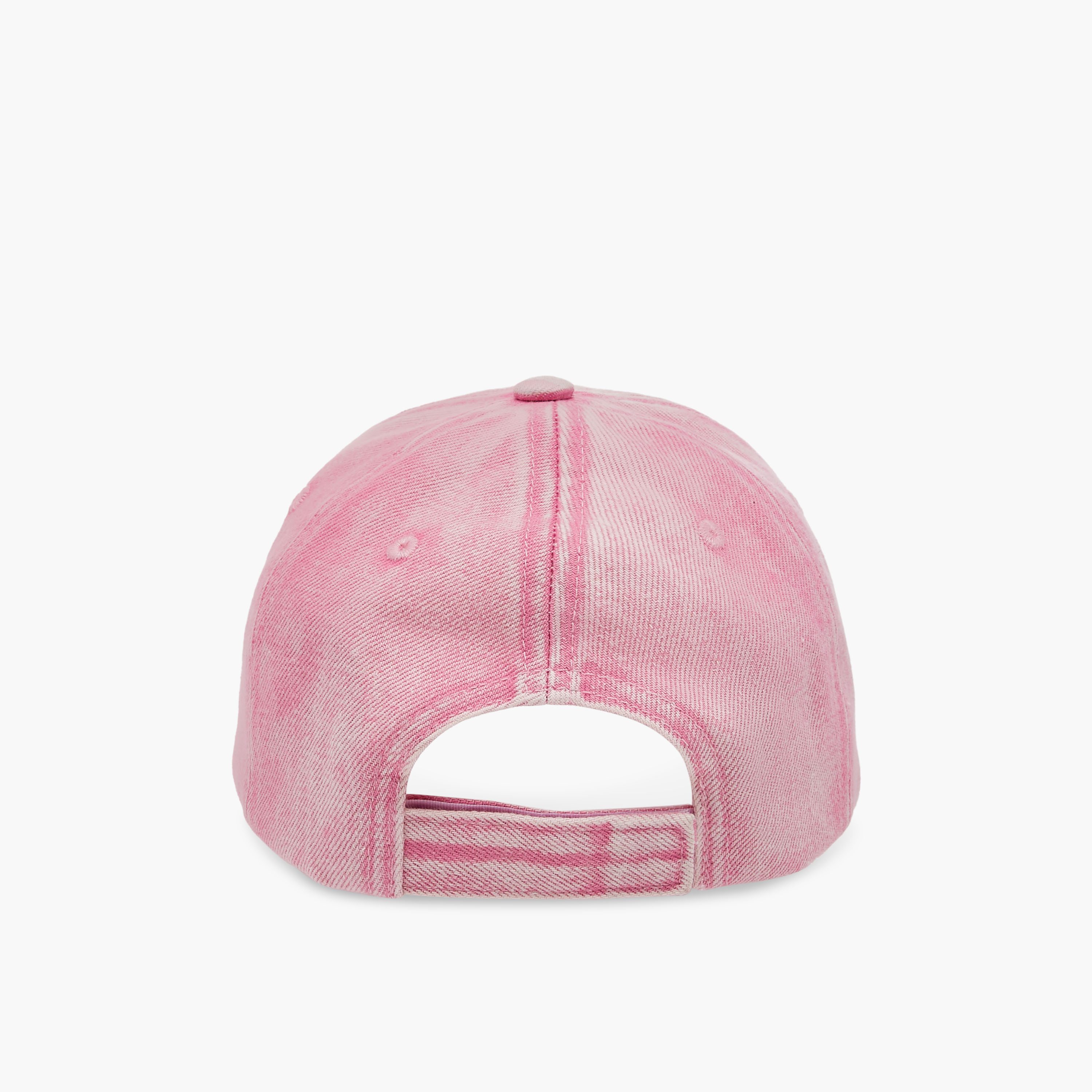 Juniors Bow Applique Cap with Hook and Loop Closure-baby-girls-accessories-caps-image-4