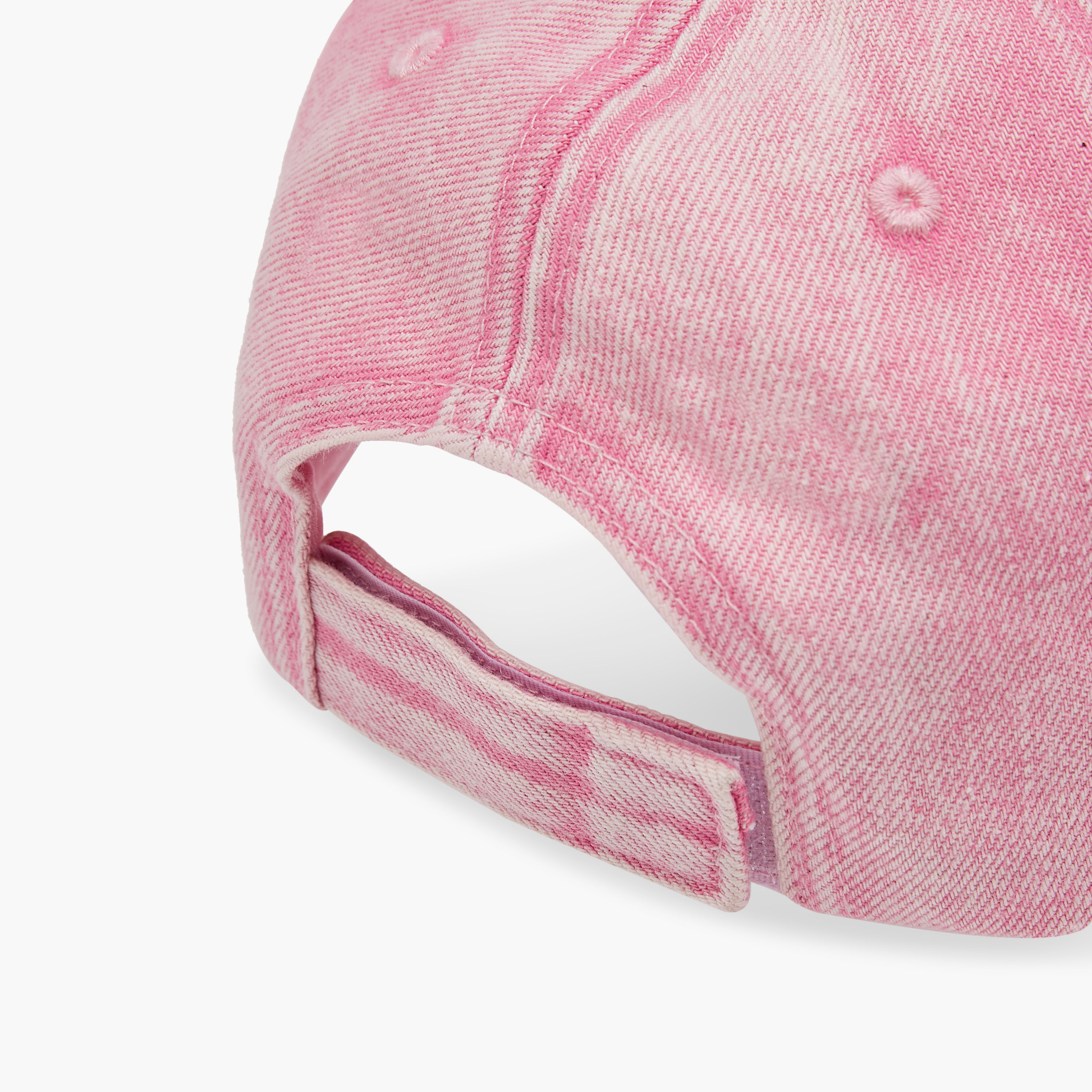 Juniors Bow Applique Cap with Hook and Loop Closure-baby-girls-accessories-caps-image-6