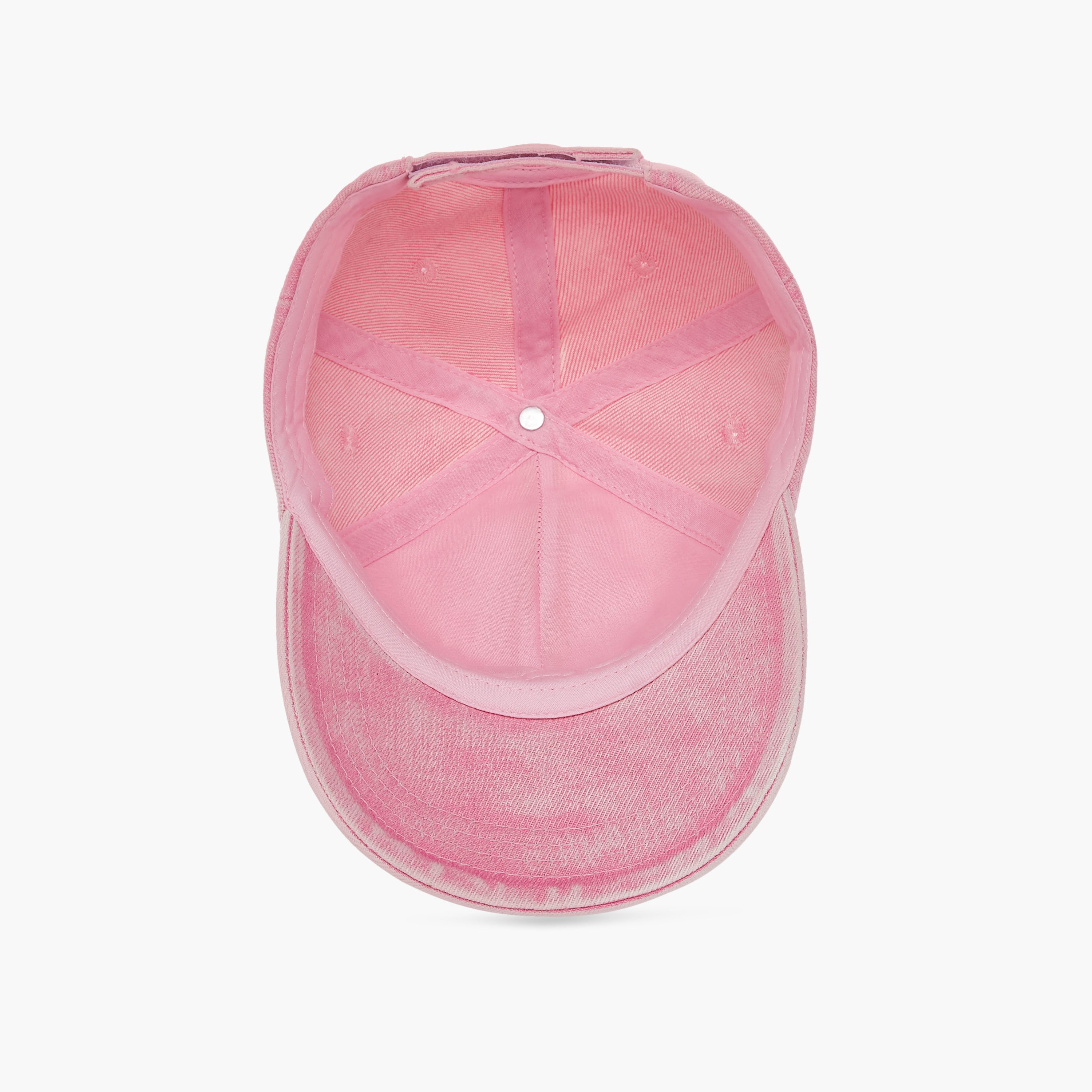 Juniors Bow Applique Cap with Hook and Loop Closure-baby-girls-accessories-caps-image-7