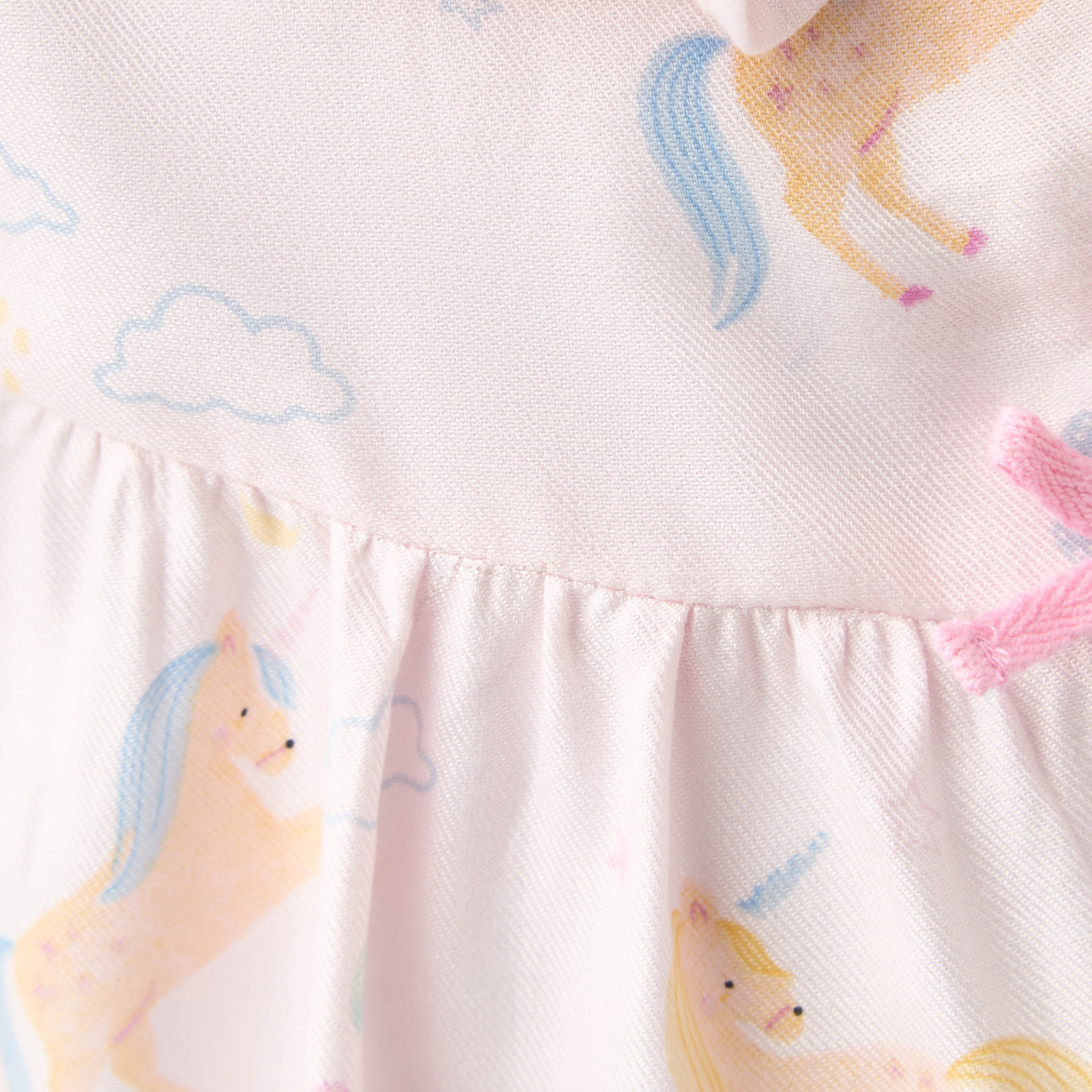 Juniors All-Over Unicorn Print Top and Pyjama Set-baby-girls-clothing-nightwear-pyjamasets-image-6