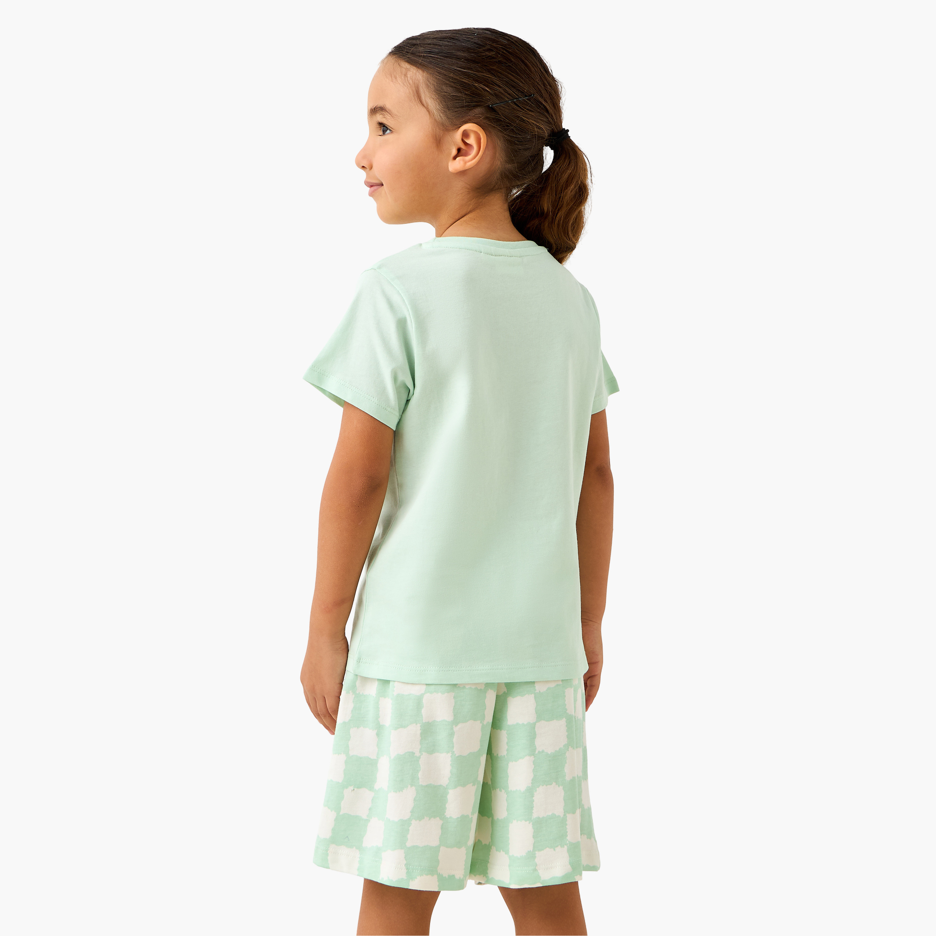Juniors 4-Piece Printed T-shirt and Pyjama Set-baby-girls-clothing-nightwear-pyjamasets-image-6
